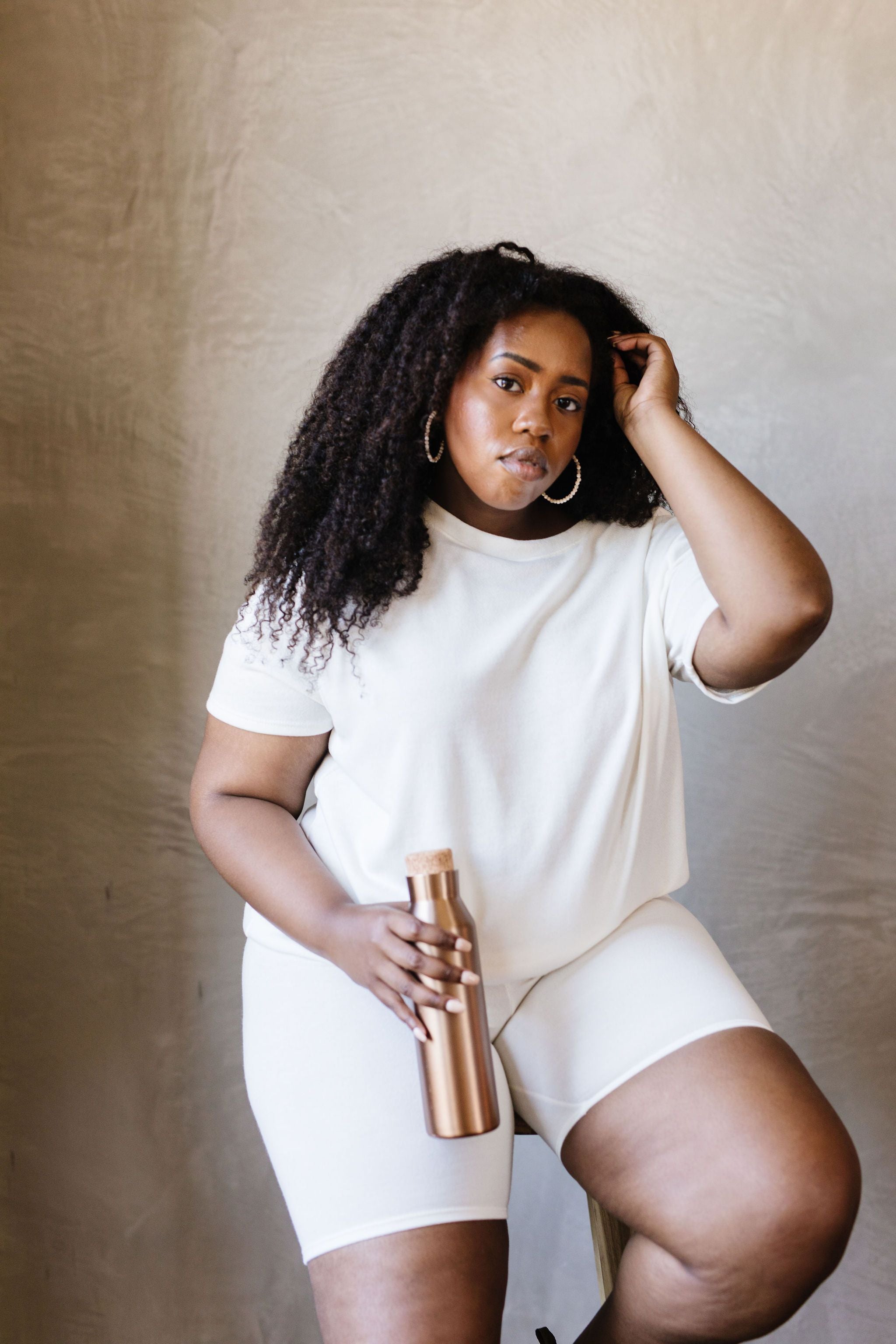 To Lounge Or Bike Top In Ivory