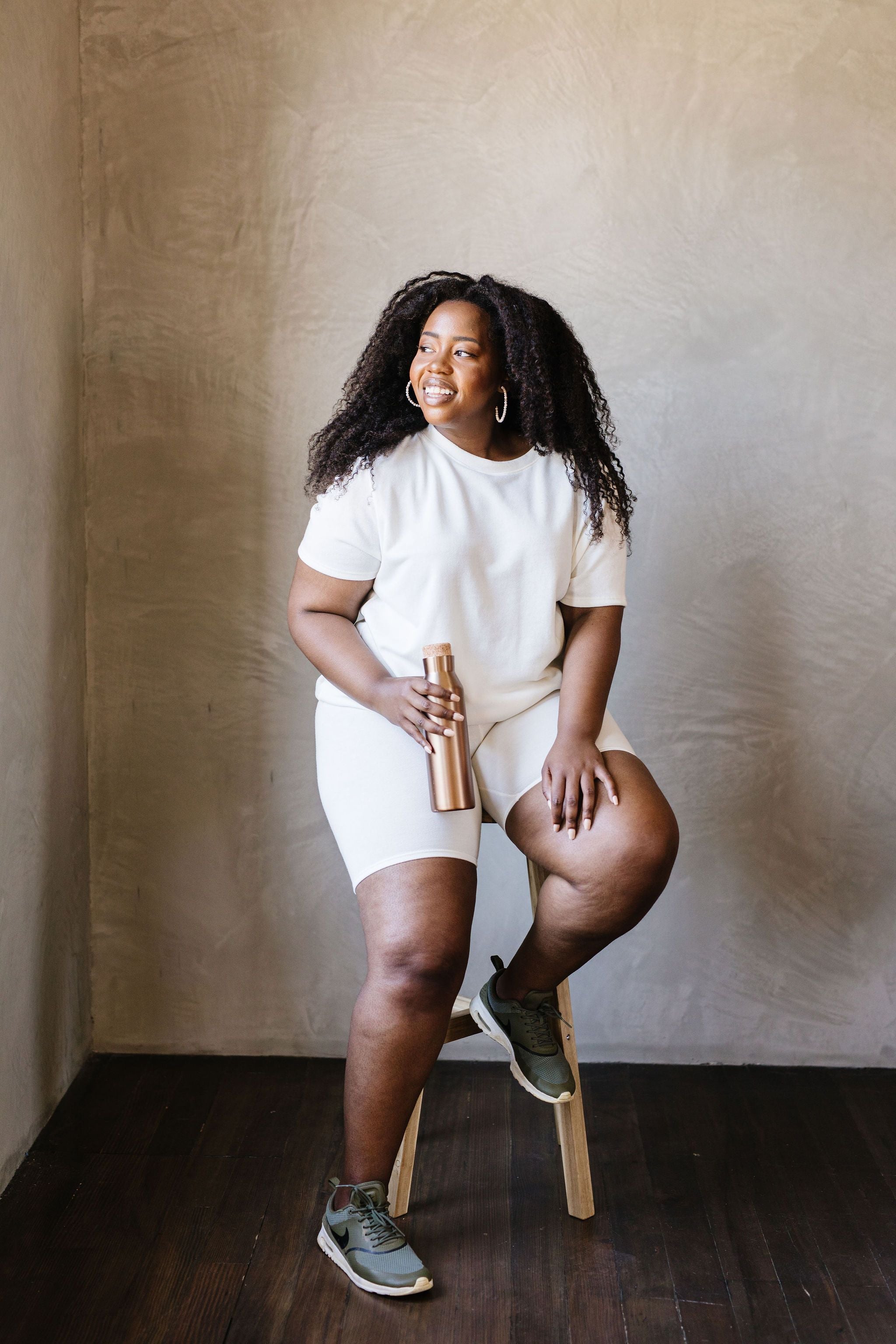 To Lounge Or Bike Top In Ivory