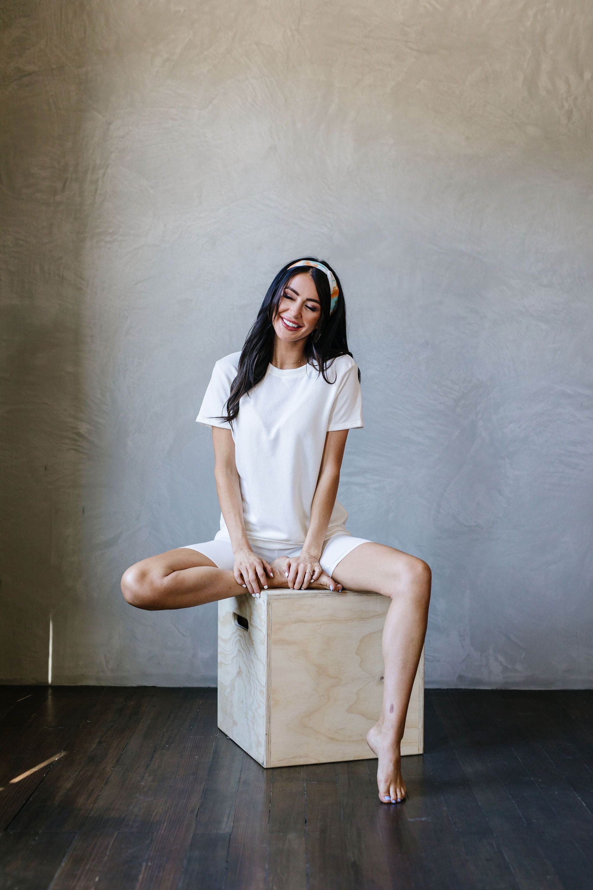 To Lounge Or Bike Top In Ivory