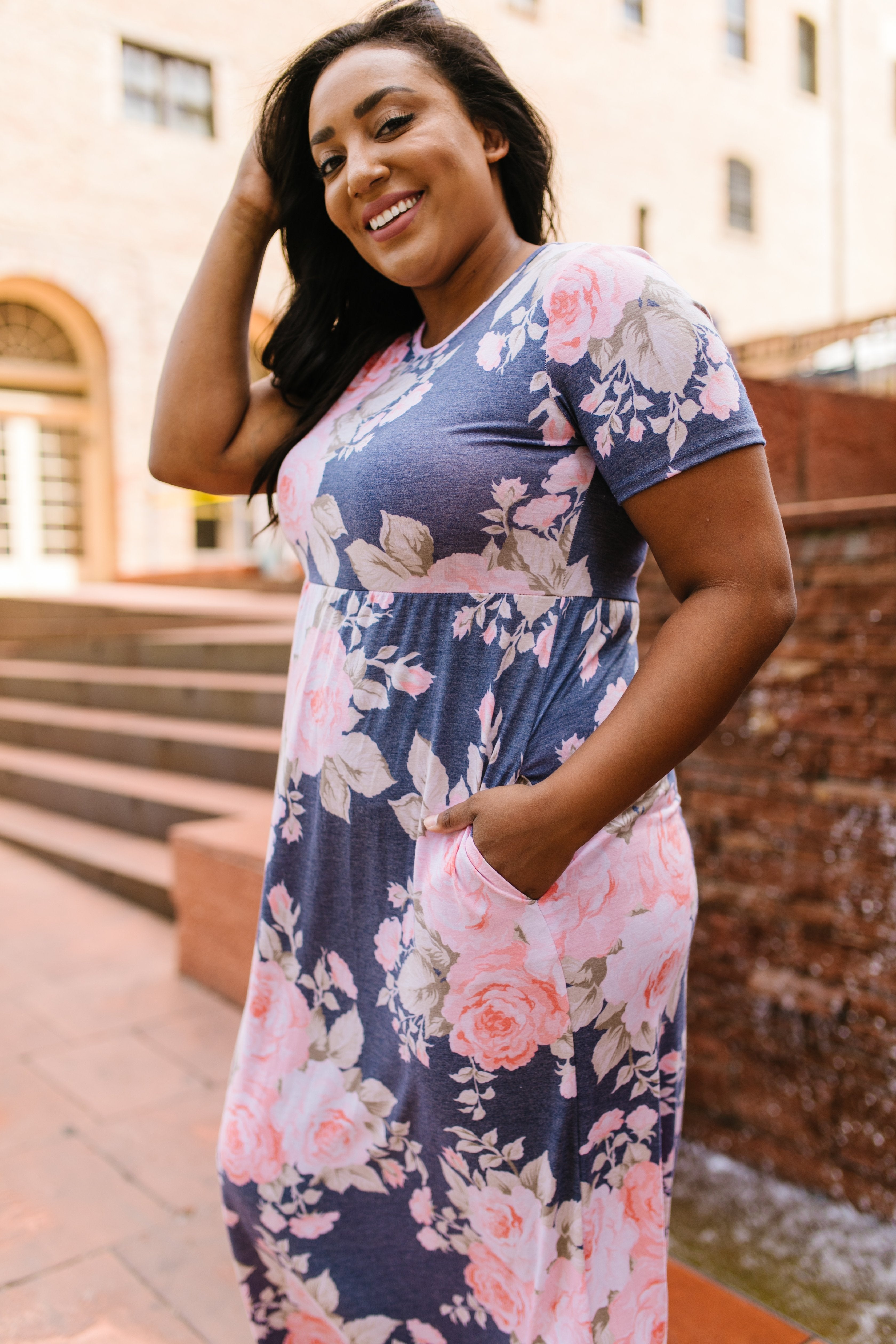 To The Max Floral Maxi Dress