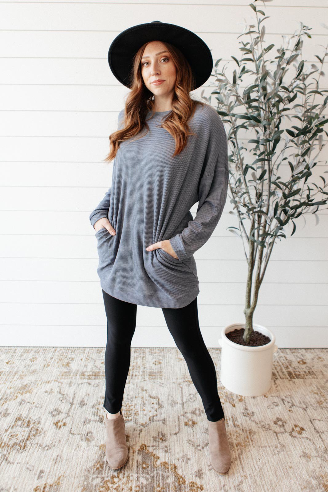 Ultimate Thermal Tunic in Indigo