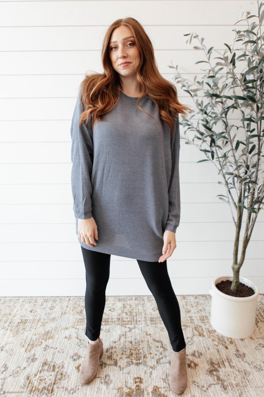 Ultimate Thermal Tunic in Indigo