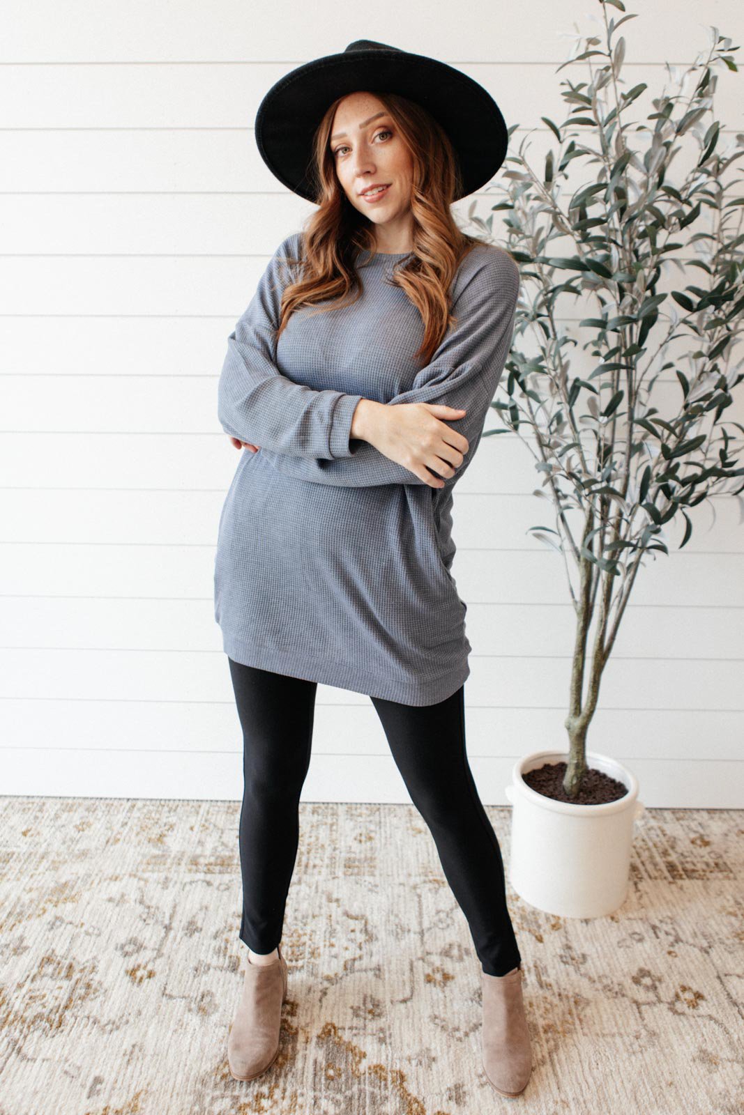 Ultimate Thermal Tunic in Indigo