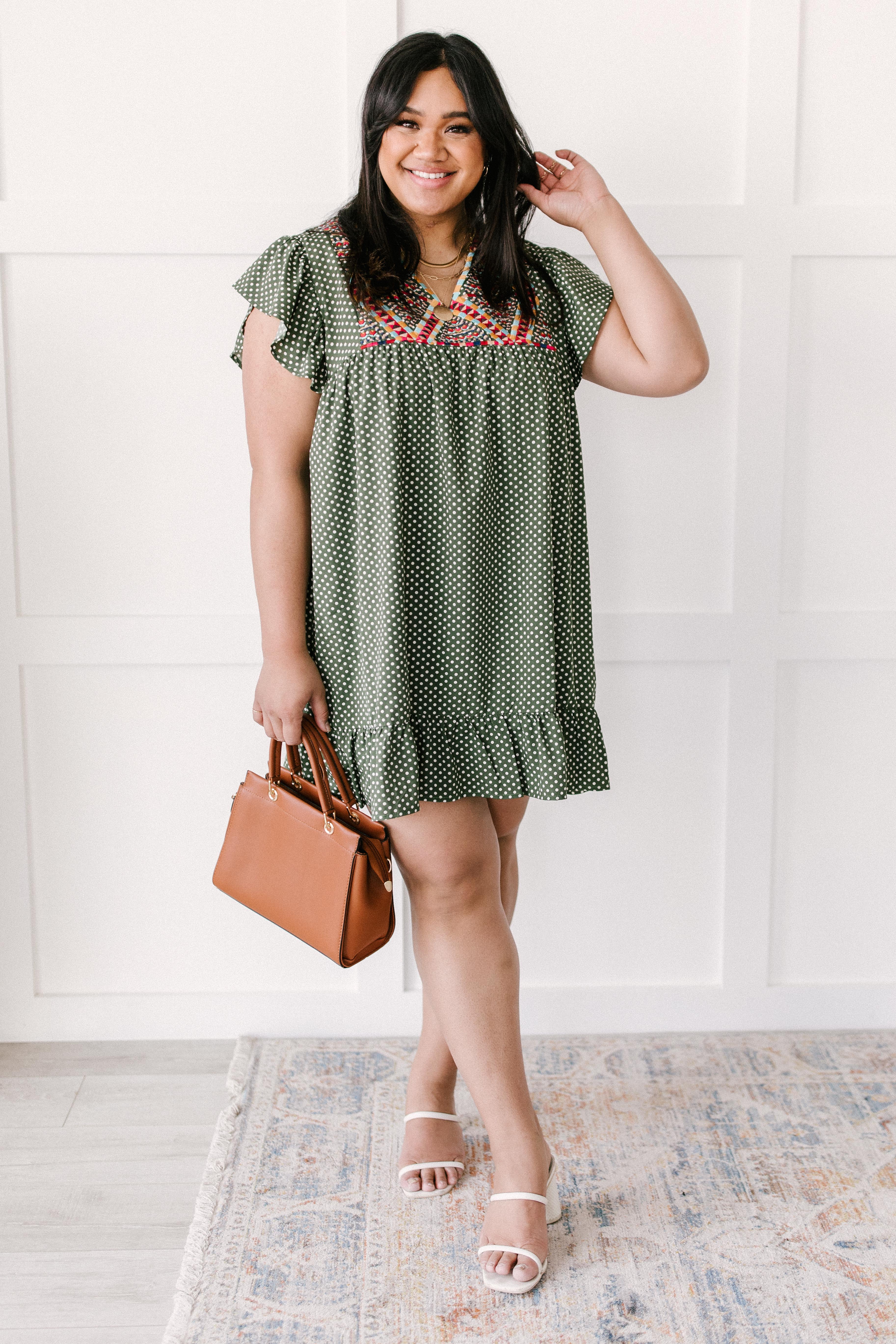 Vera Embroidered Dress