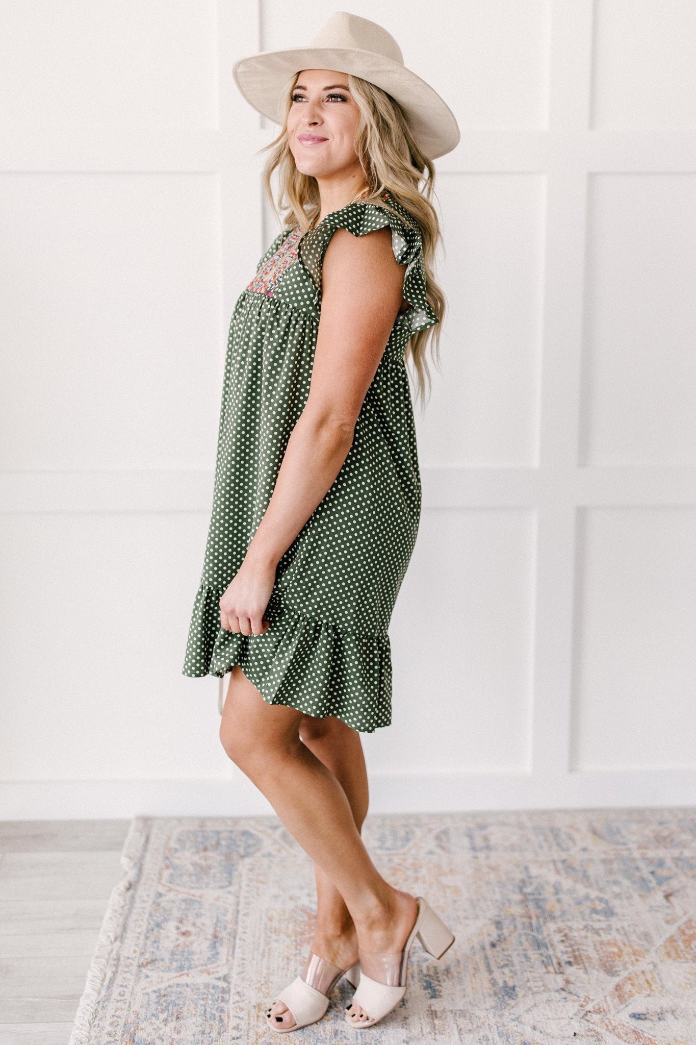 Vera Embroidered Dress