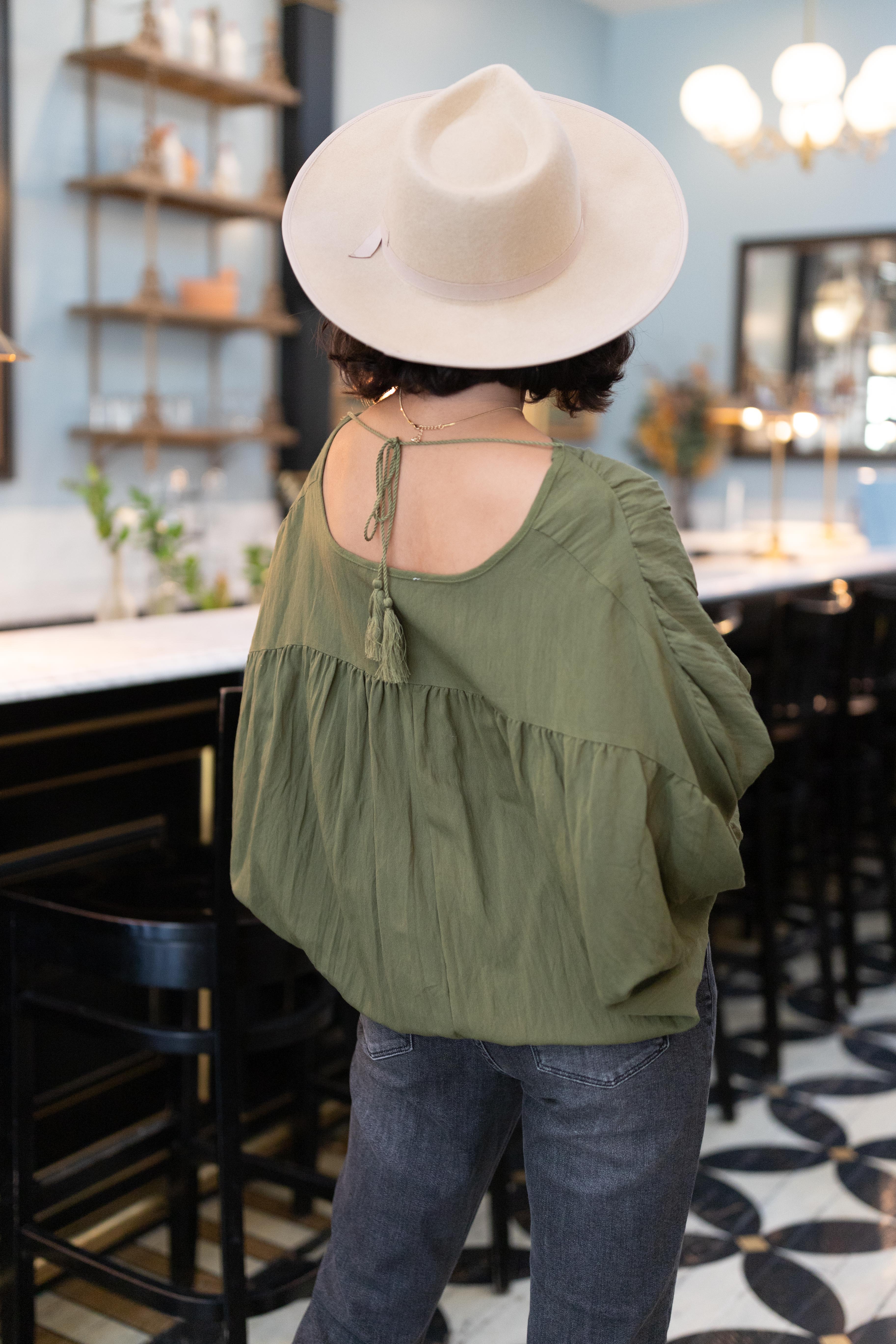 Very Viridescent Blouse