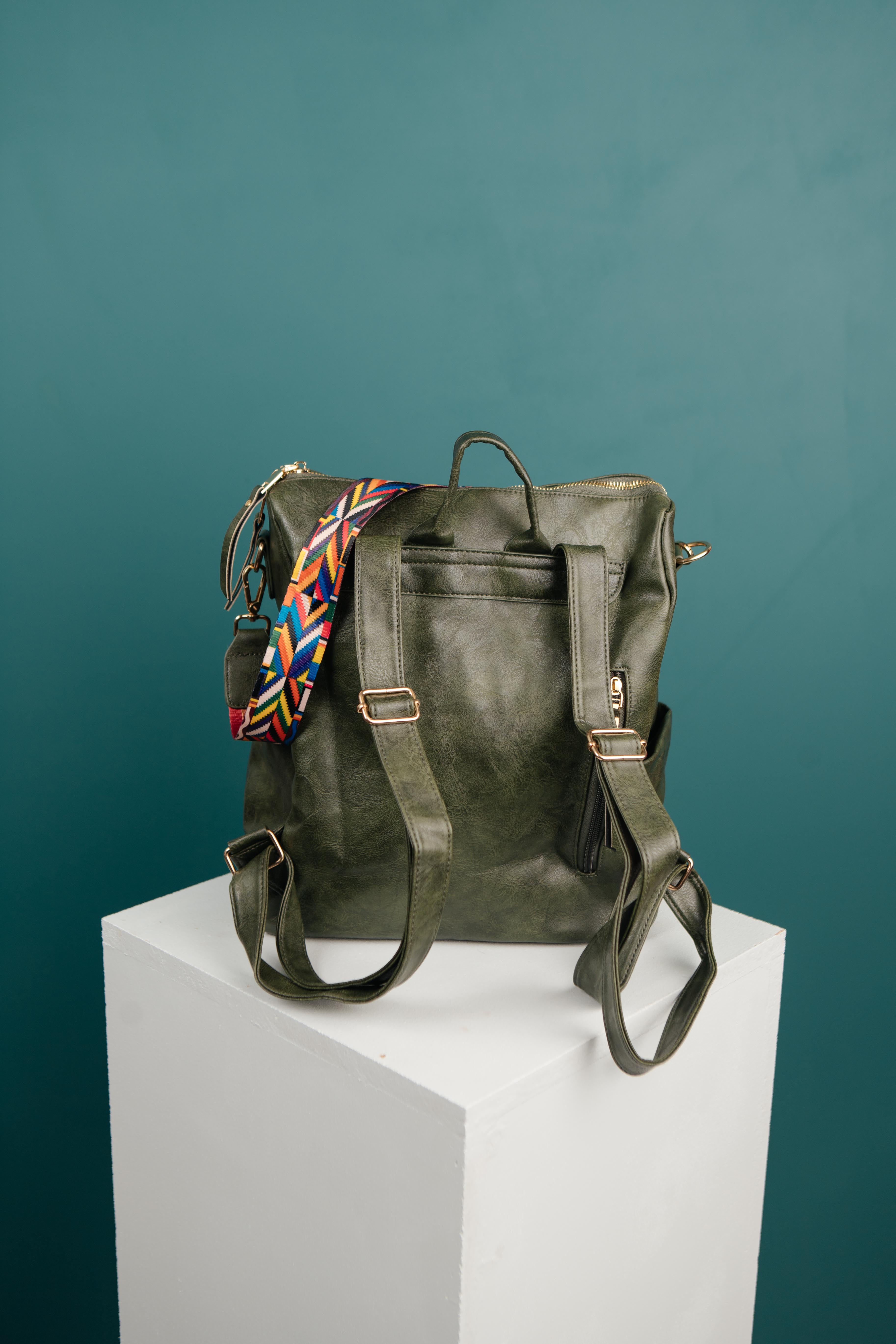Wanderlust Backpack in Emerald