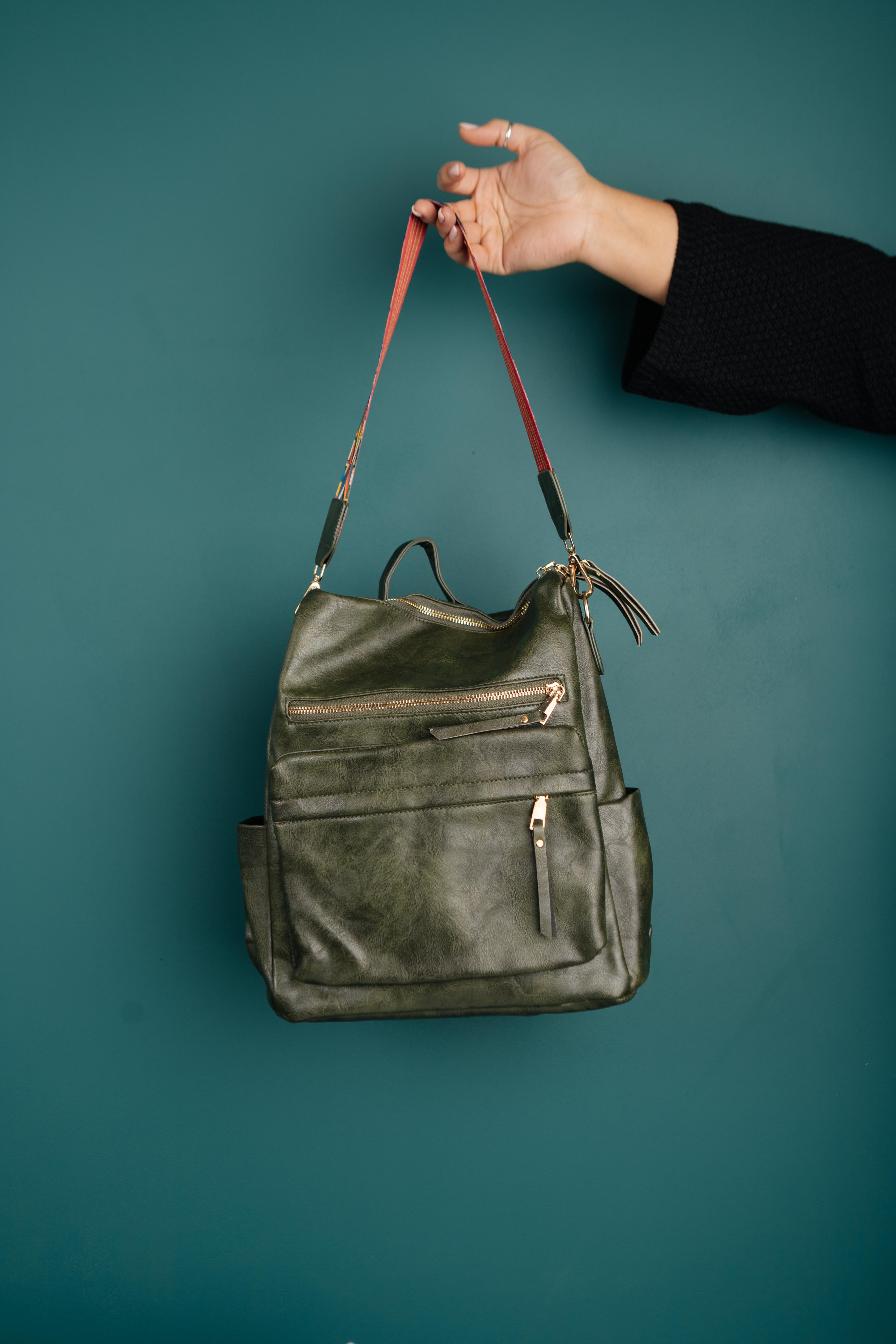 Wanderlust Backpack in Emerald