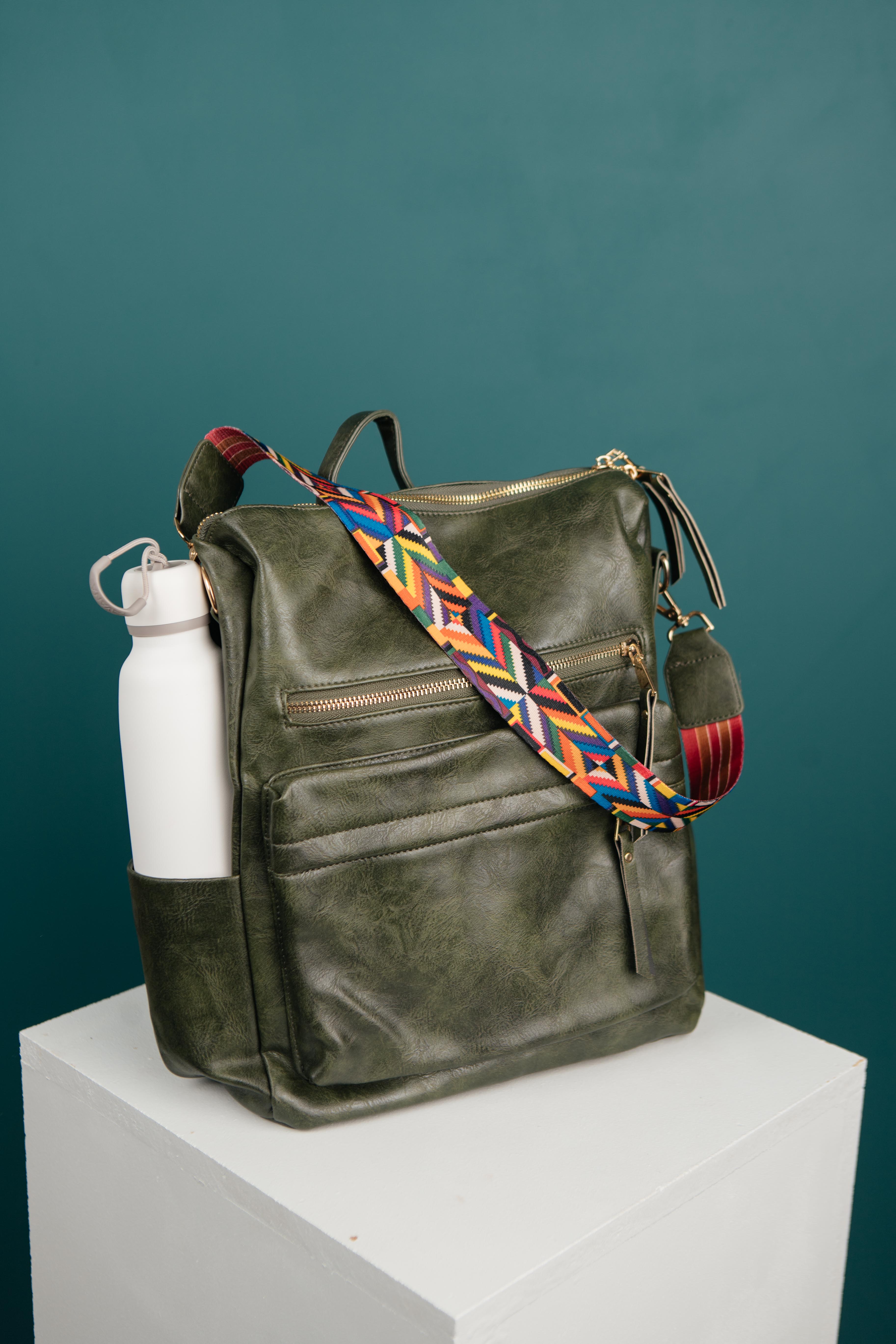 Wanderlust Backpack in Emerald