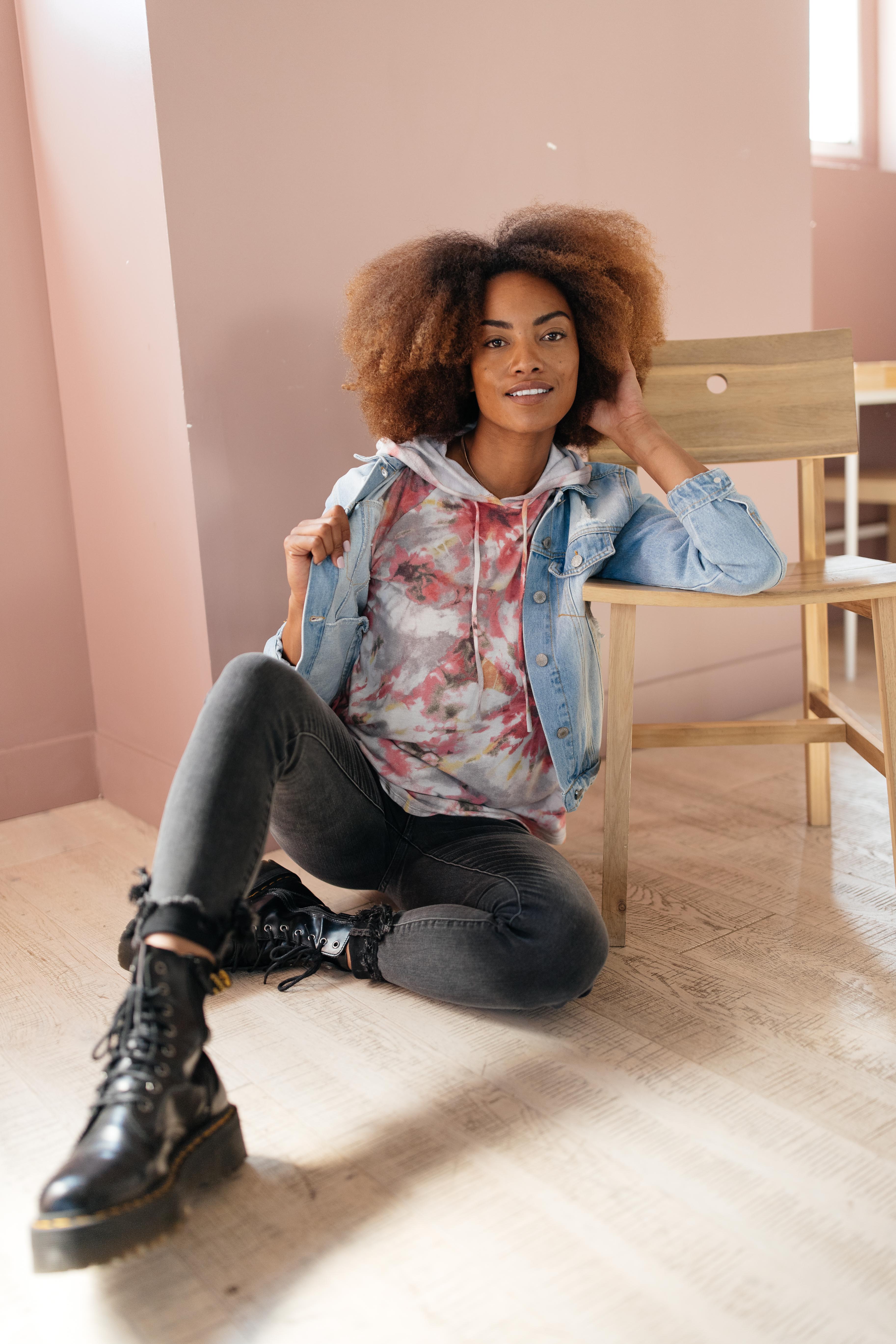 Warm Tie Dye Vibes Hoodie- 9/22/2020