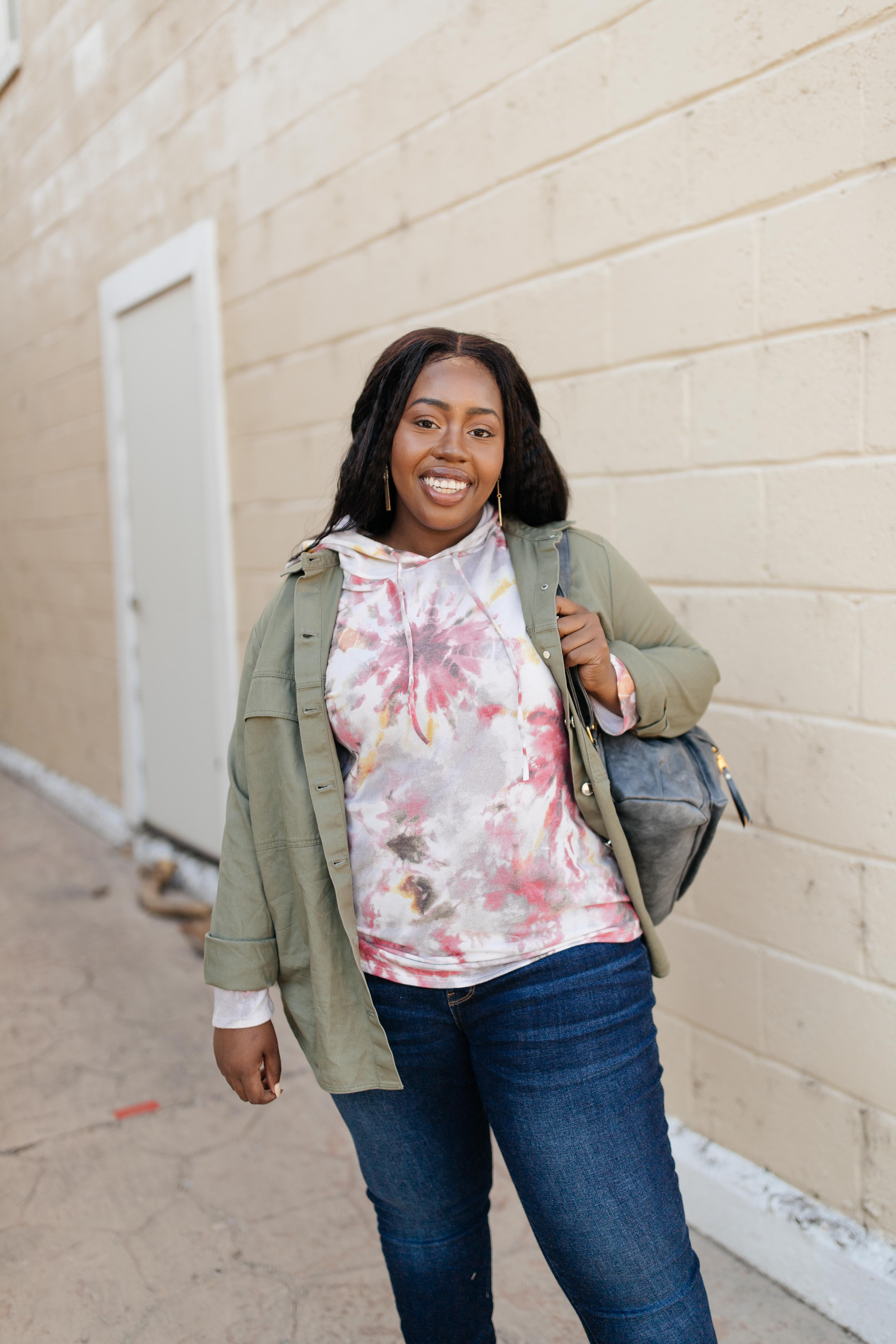 Warm Tie Dye Vibes Hoodie- 9/22/2020