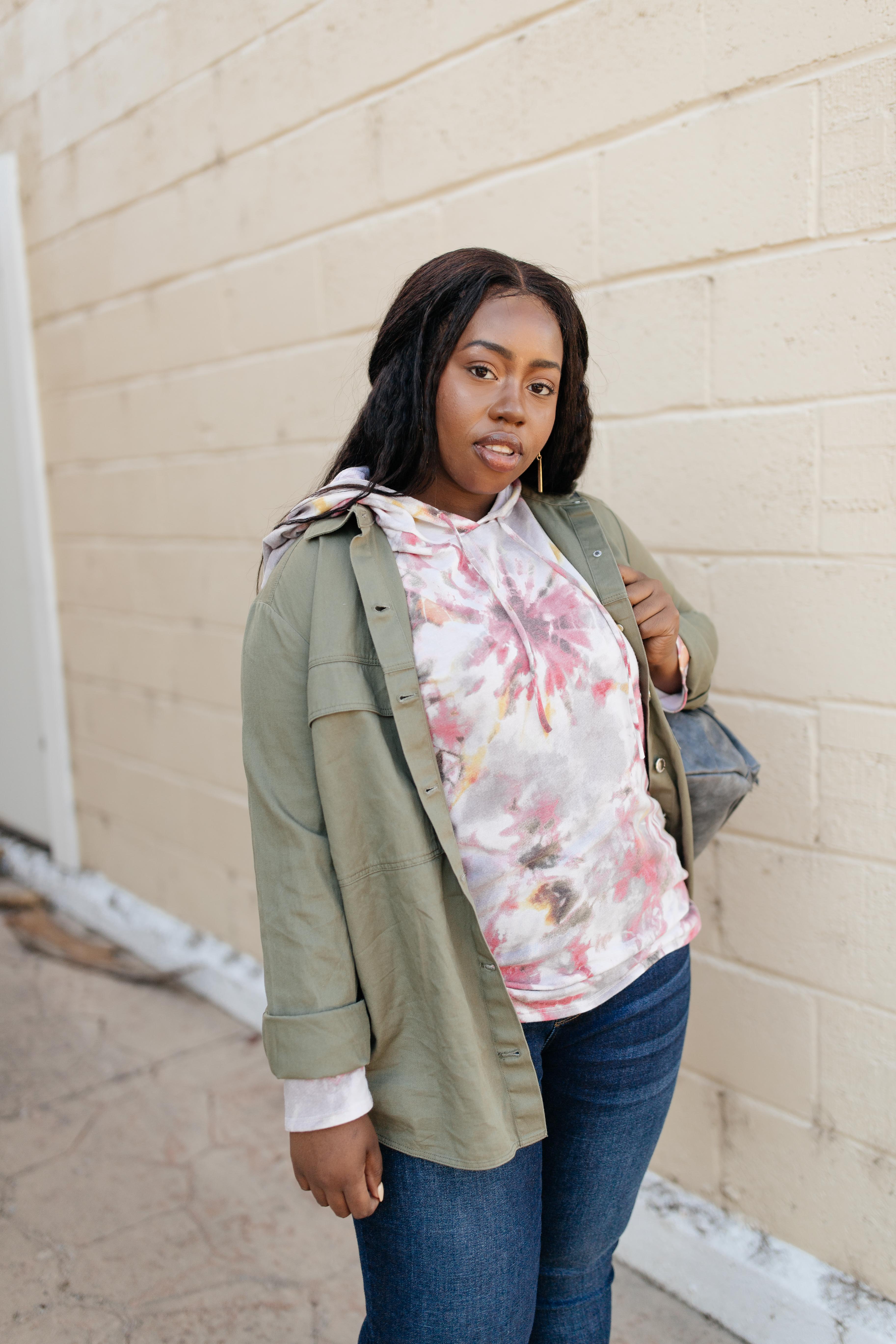 Warm Tie Dye Vibes Hoodie- 9/22/2020