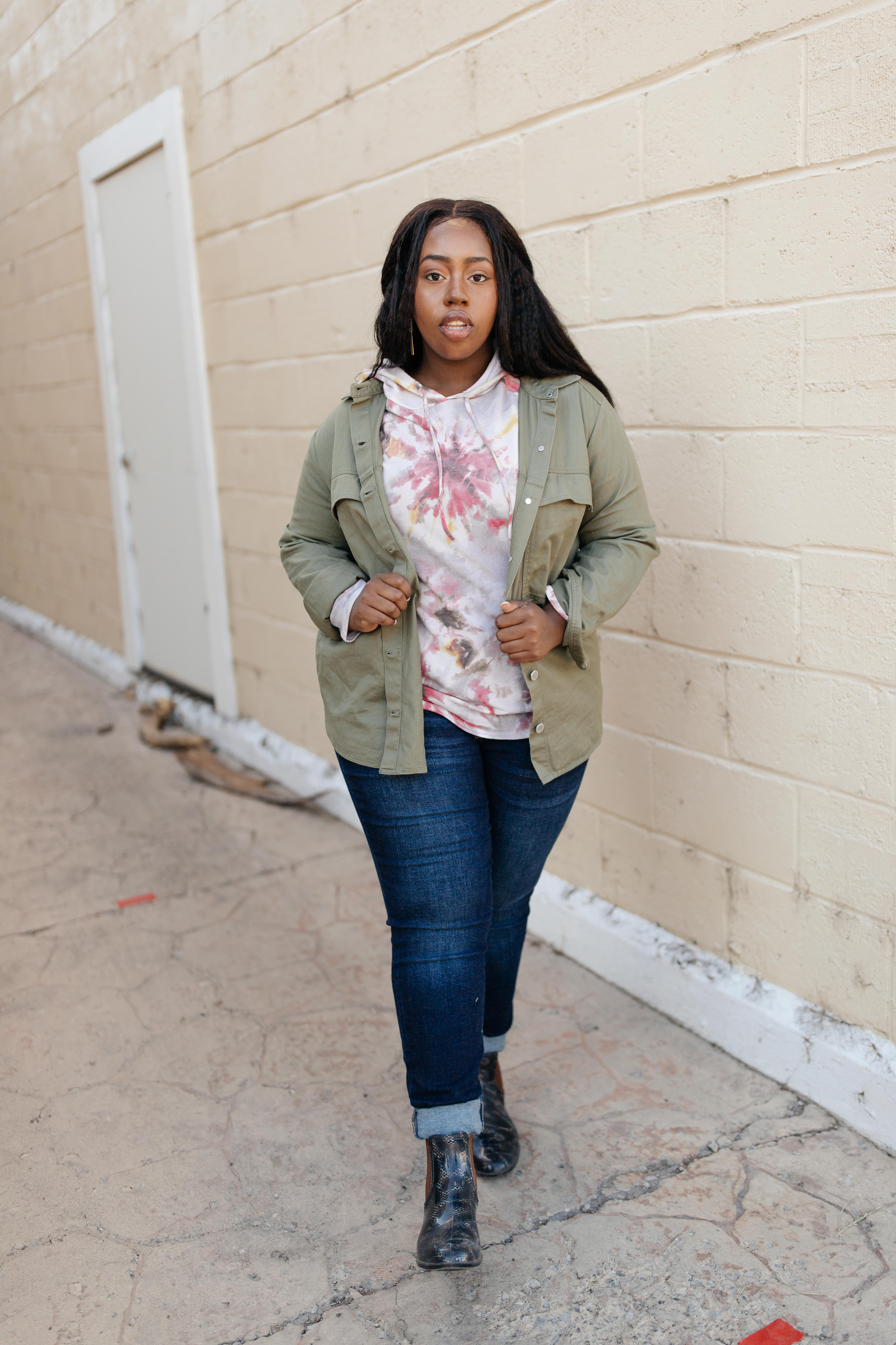 Warm Tie Dye Vibes Hoodie- 9/22/2020