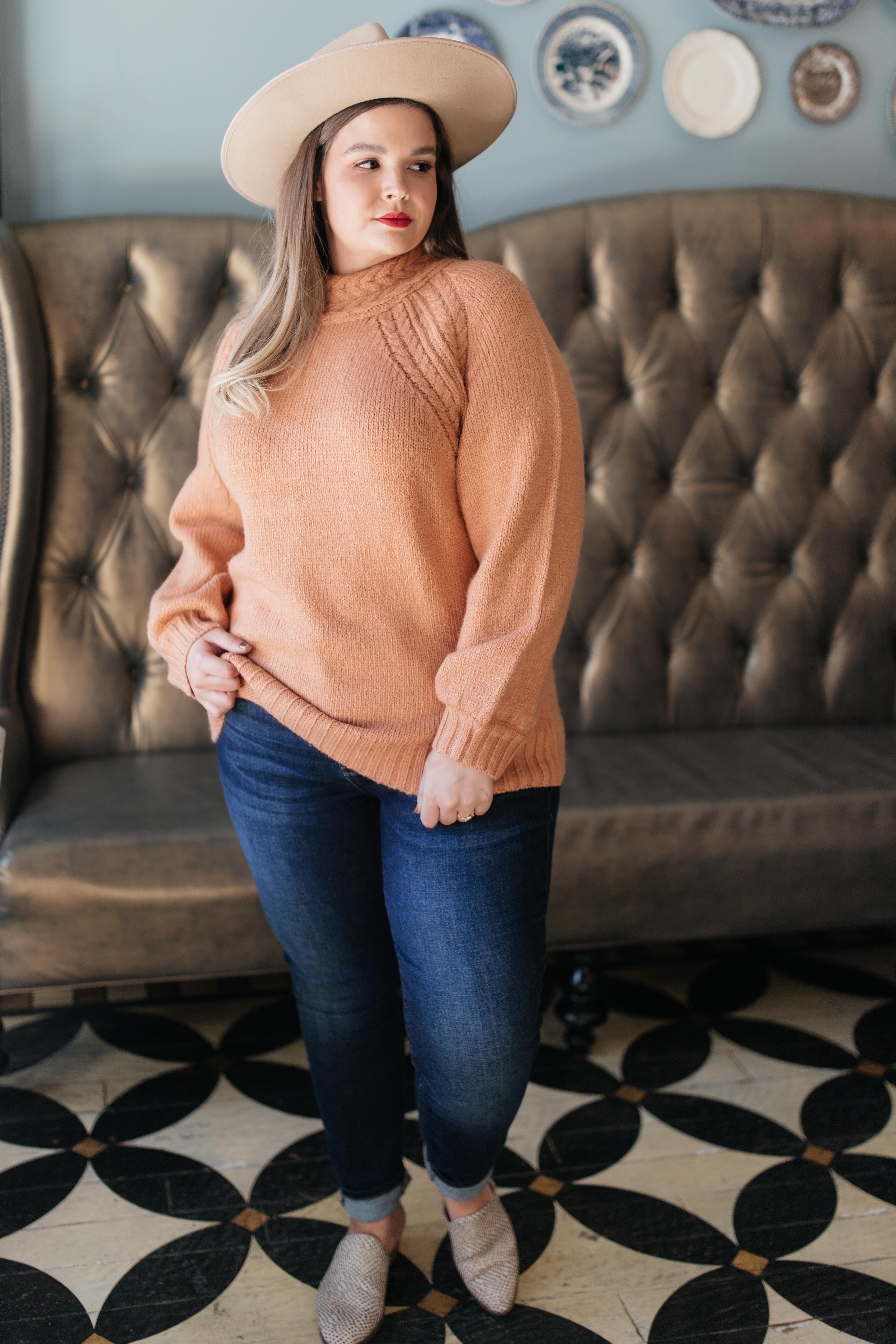 Your Favorite Knit Sweater in Carrot