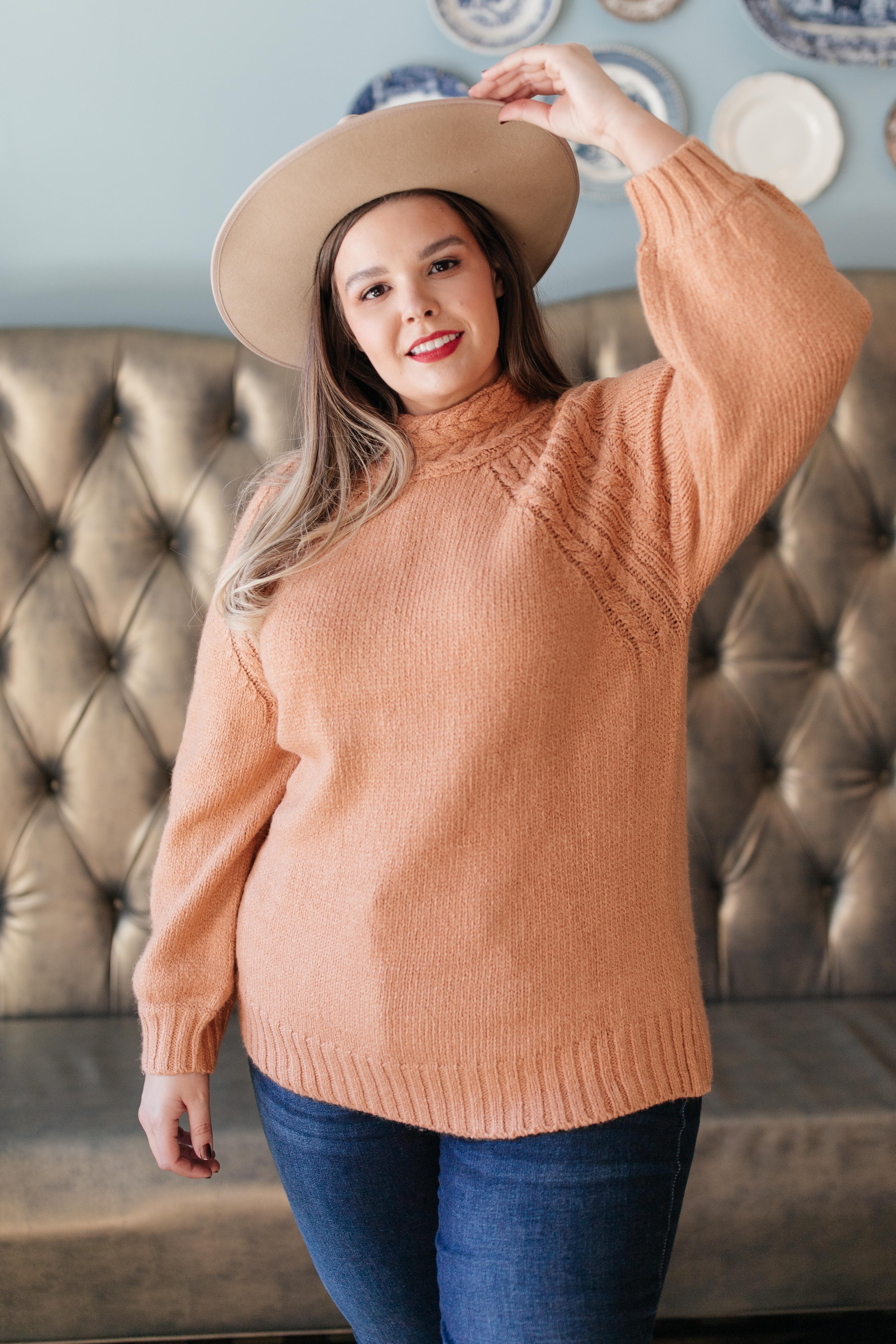 Your Favorite Knit Sweater in Carrot
