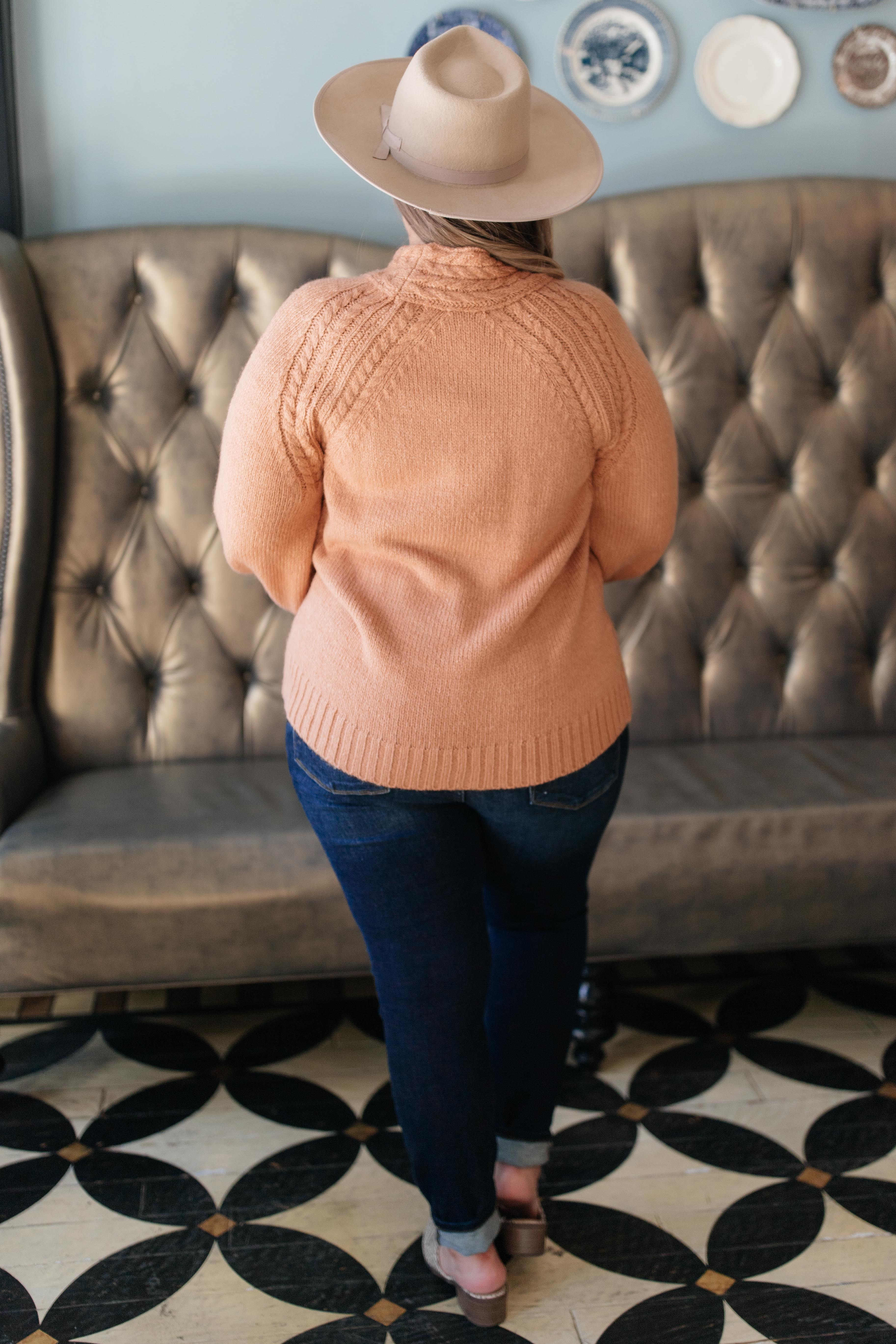Your Favorite Knit Sweater in Carrot