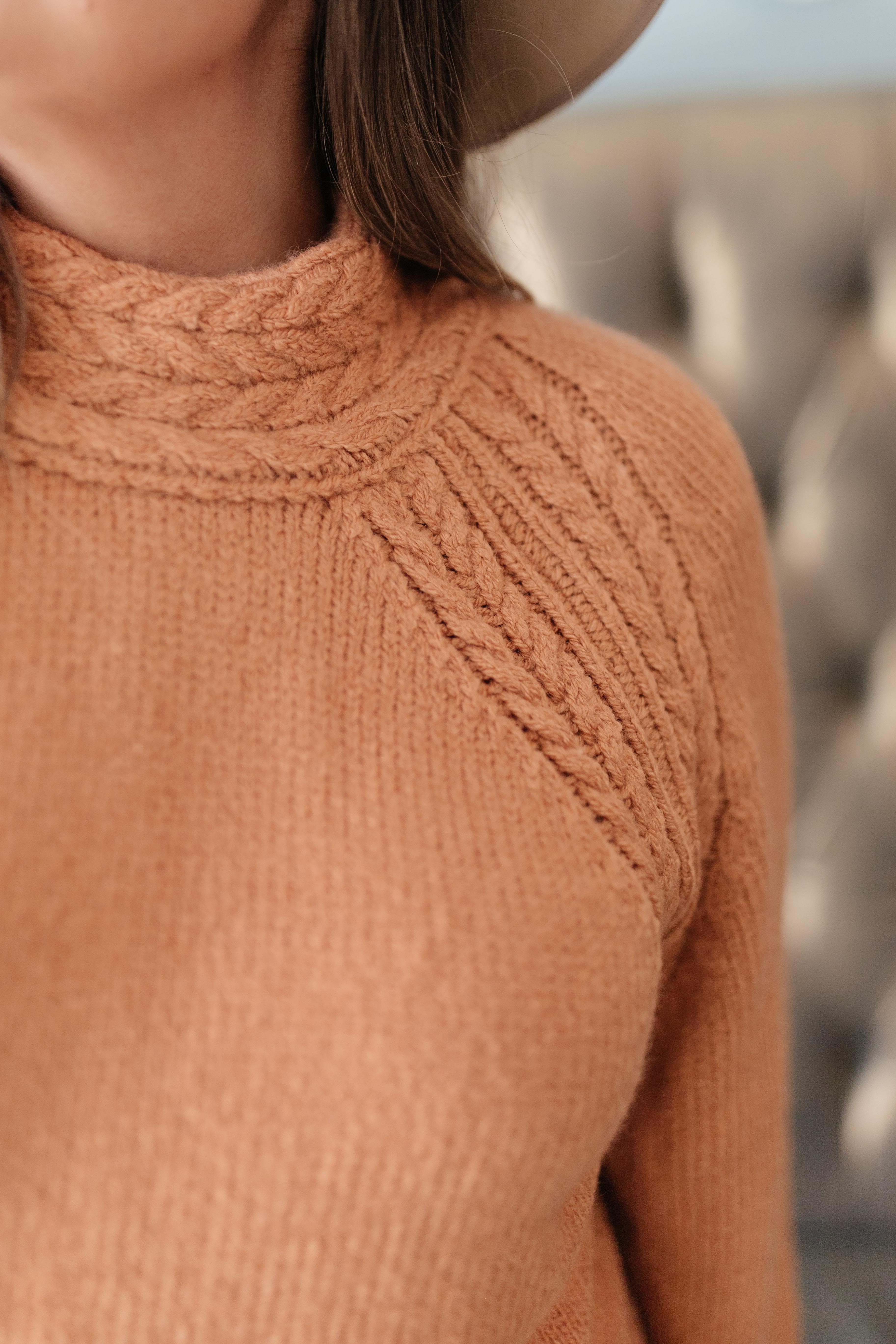 Your Favorite Knit Sweater in Carrot