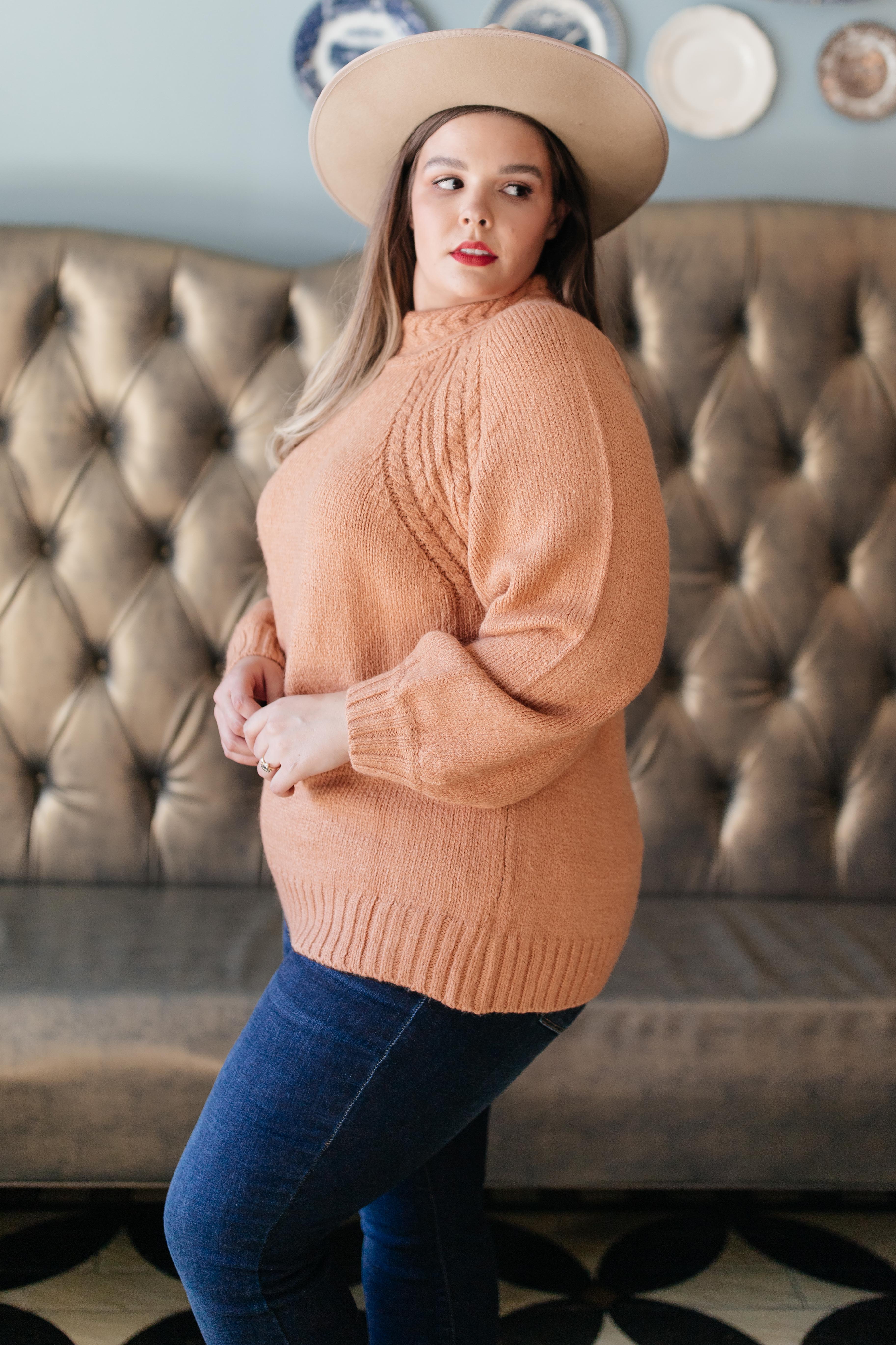 Your Favorite Knit Sweater in Carrot