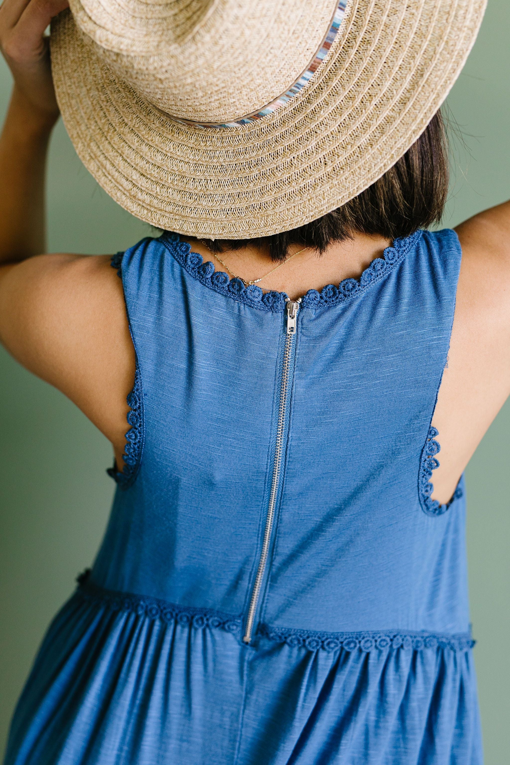 All The Trimmings Babydoll Dress