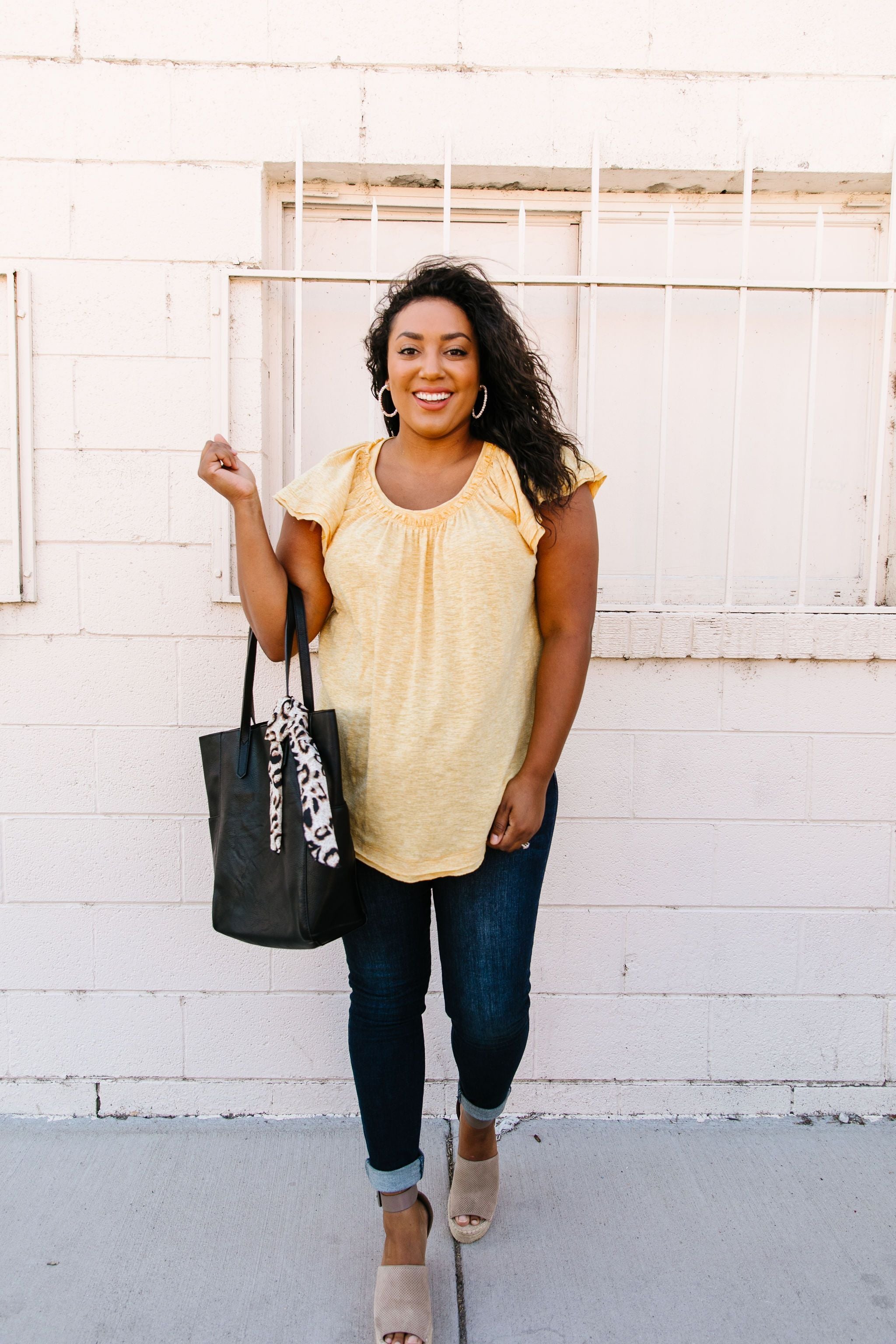 Anytime Any Wear Top In Honey