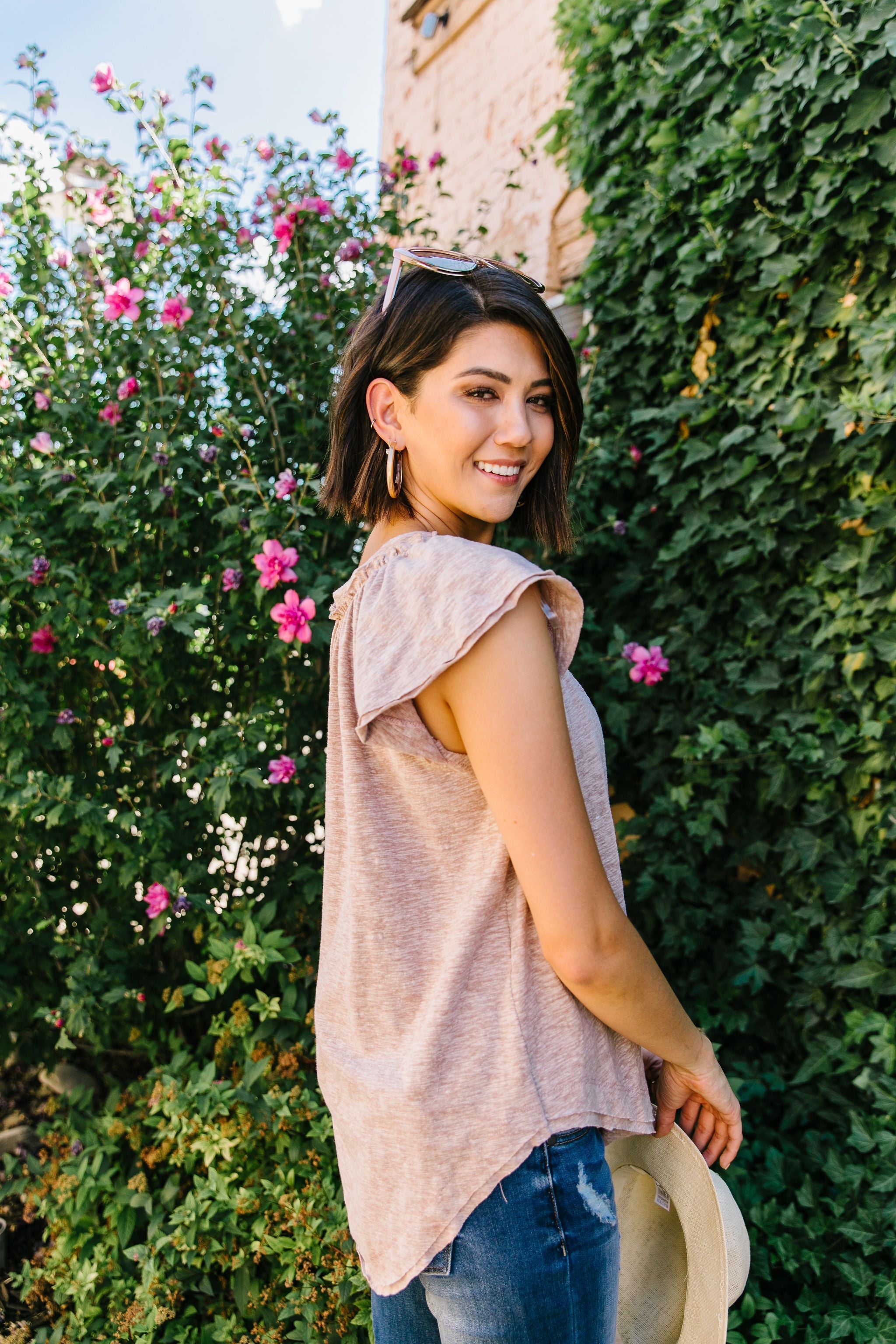 Anytime Any Wear Top In Mocha