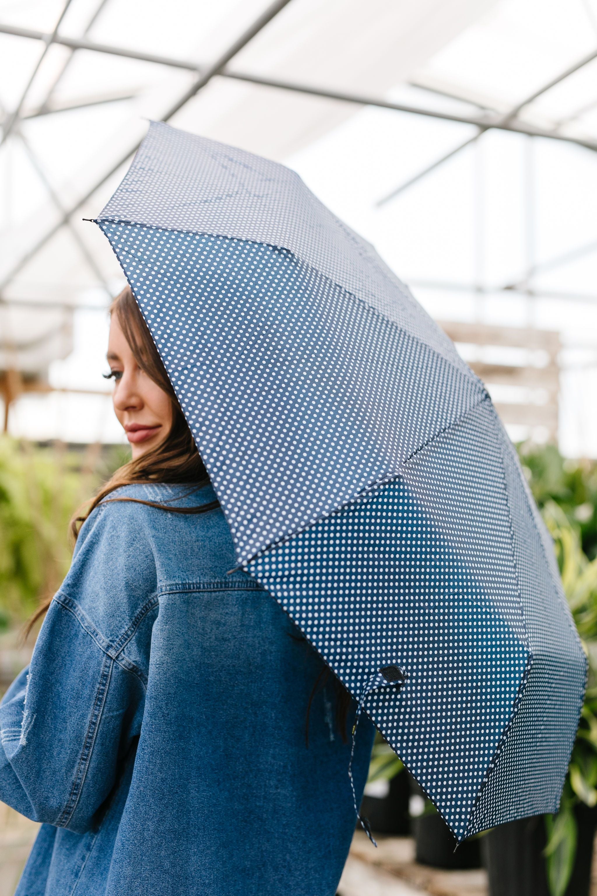April Showers Polka Dot Umbrella