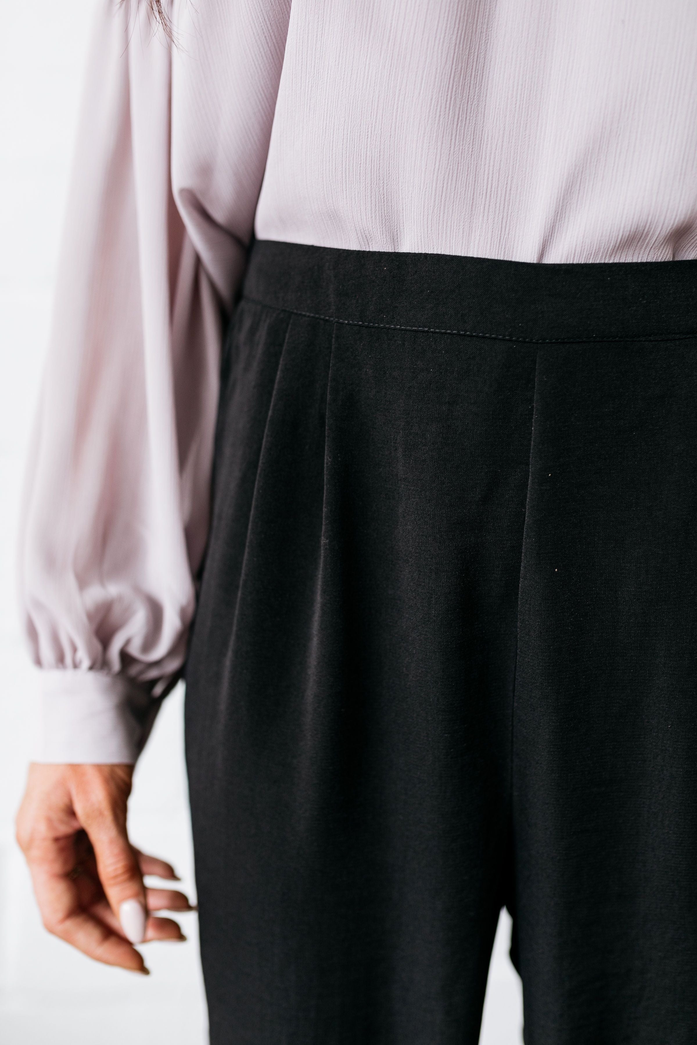 Arabian Nights Harem Pants In Black