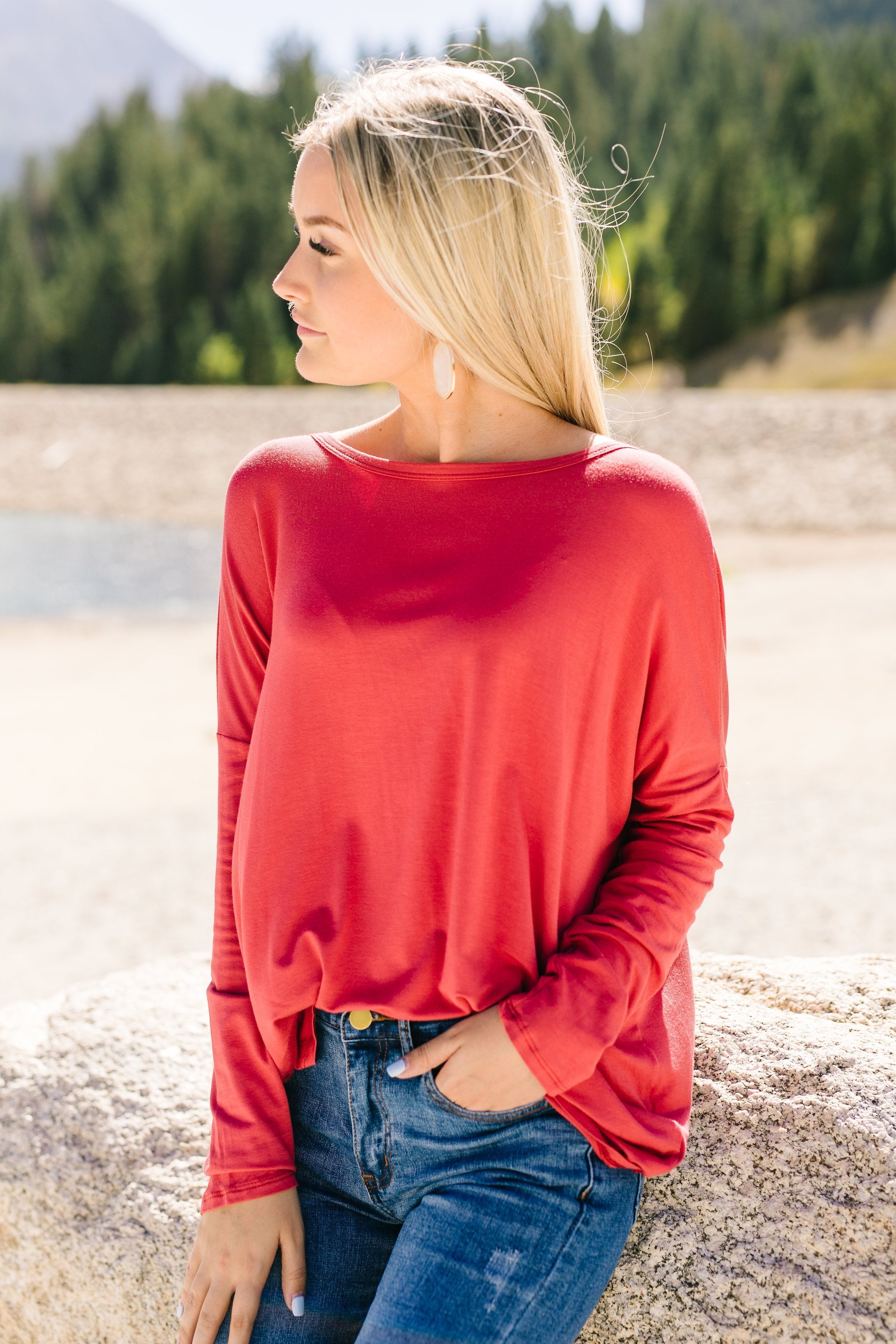 Baby Got Back Top In Marsala