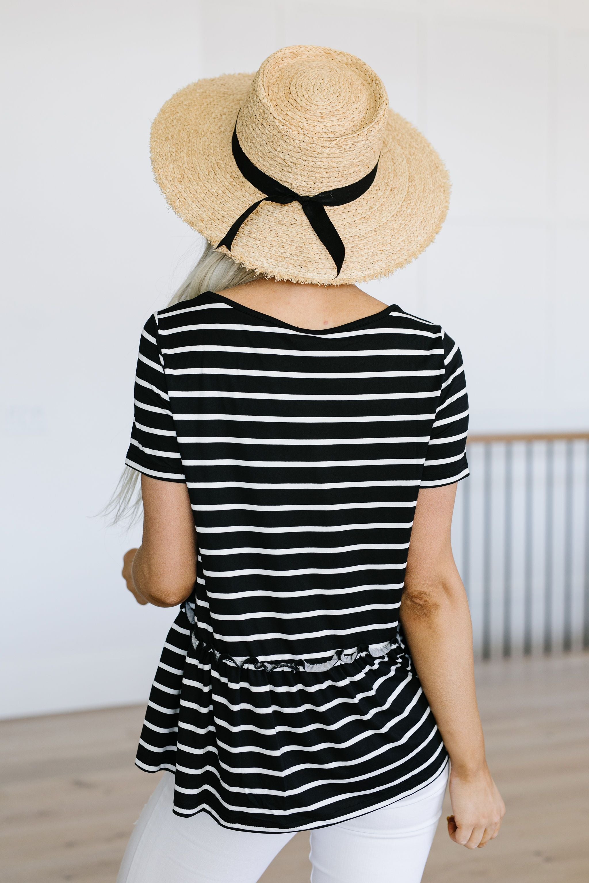 Be My Babydoll Striped Top