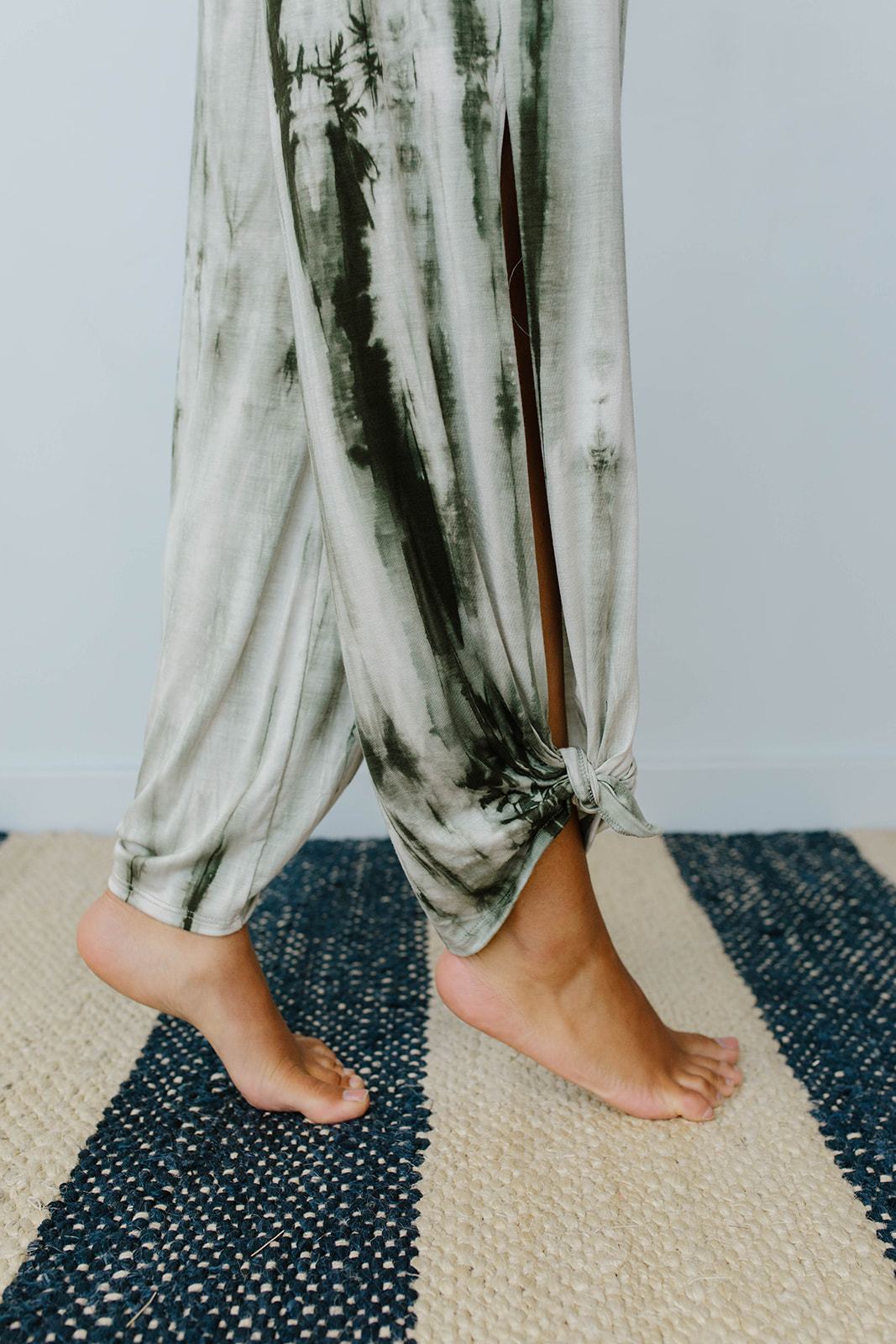 Beach Streak Pants In Olive