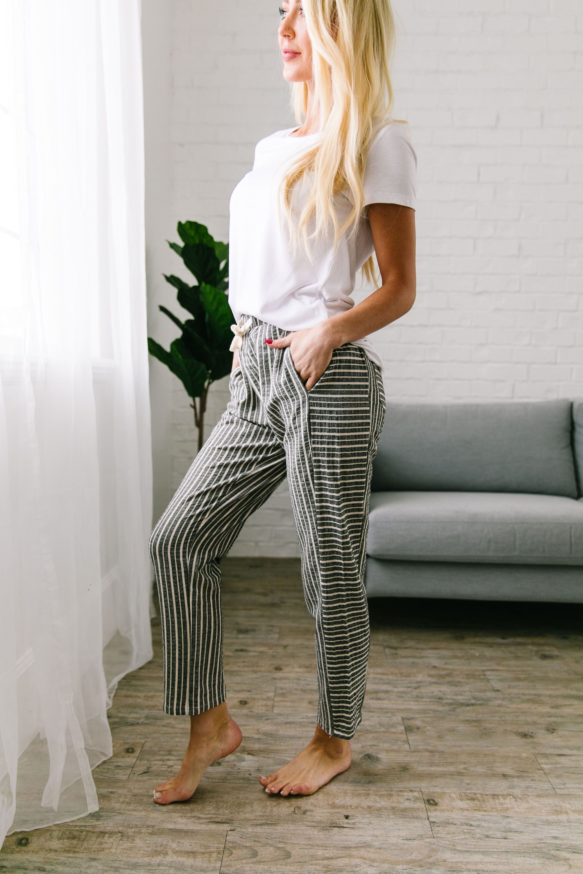 Beachcomber Striped Joggers
