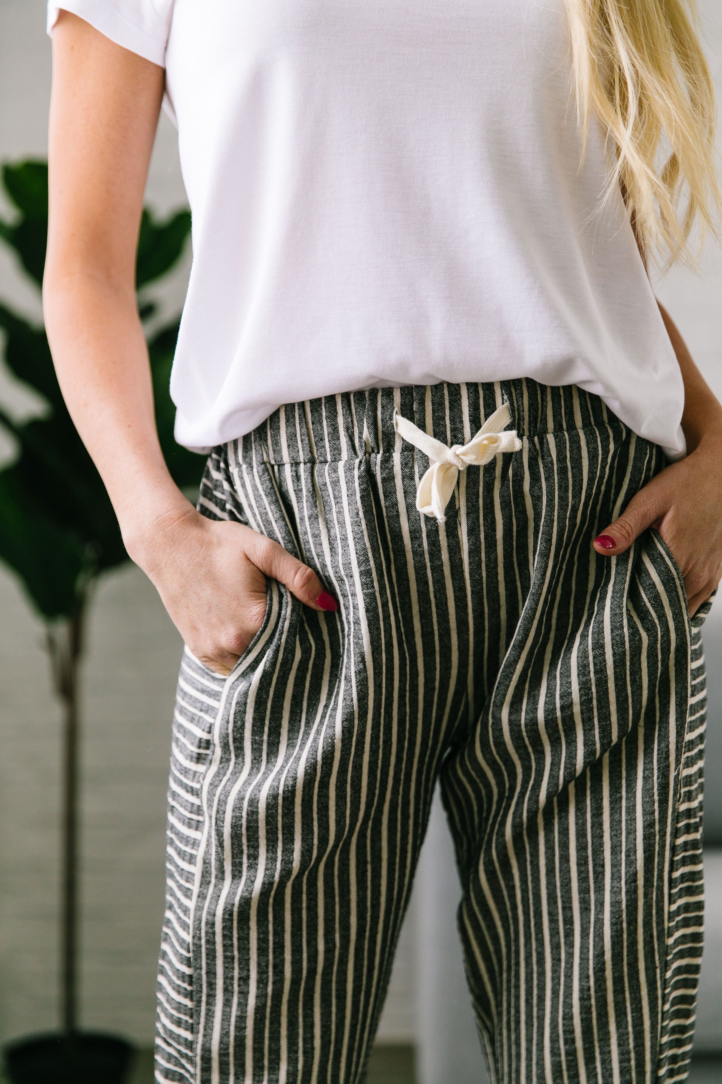 Beachcomber Striped Joggers