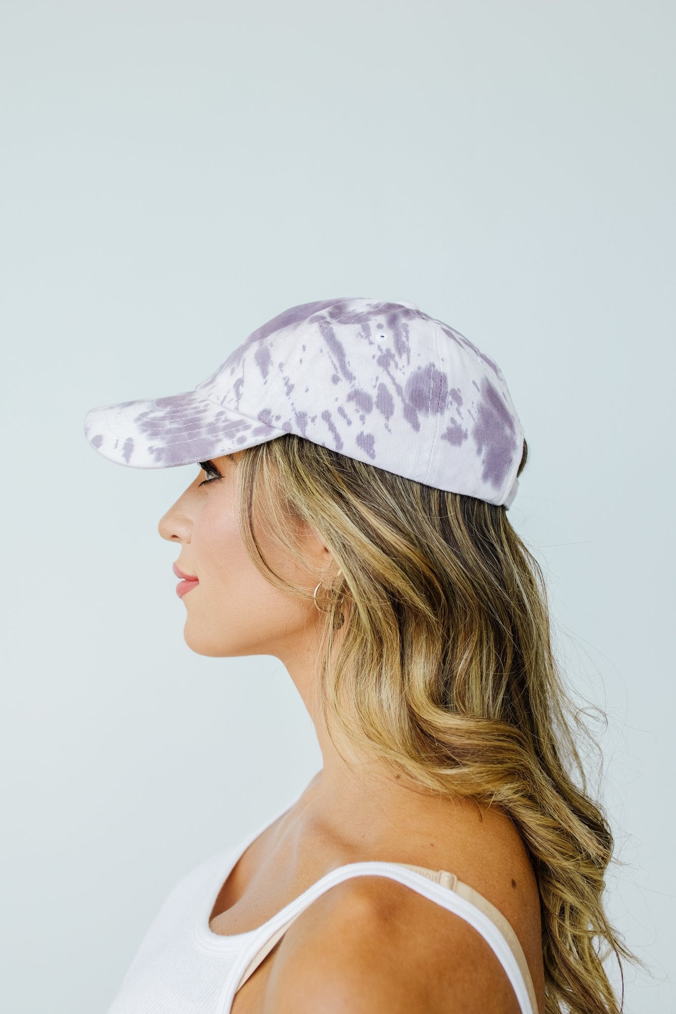 Bed Head Tie Dye Cap In Storm Gray