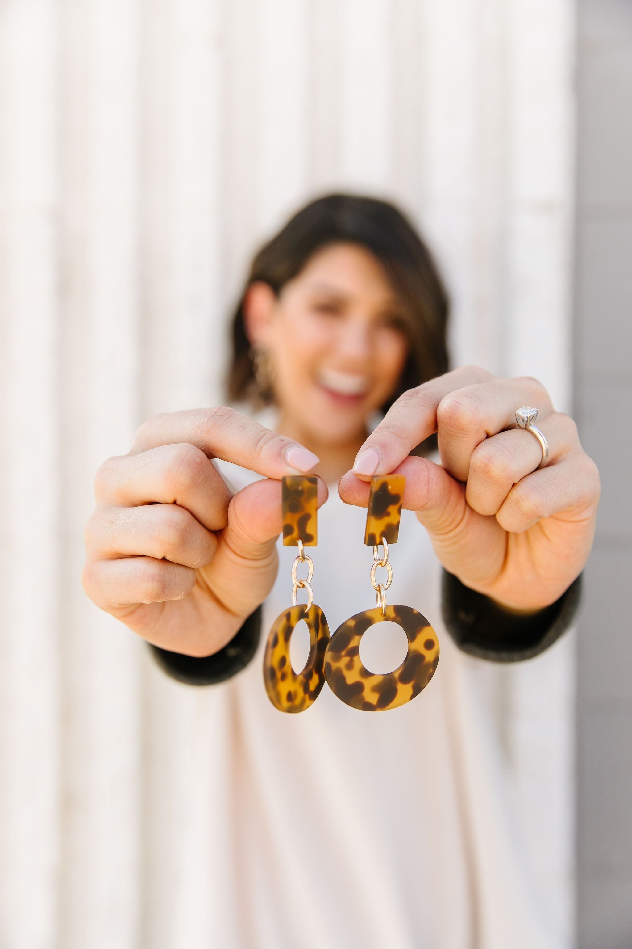 Better Than Donuts Tortoise Earrings