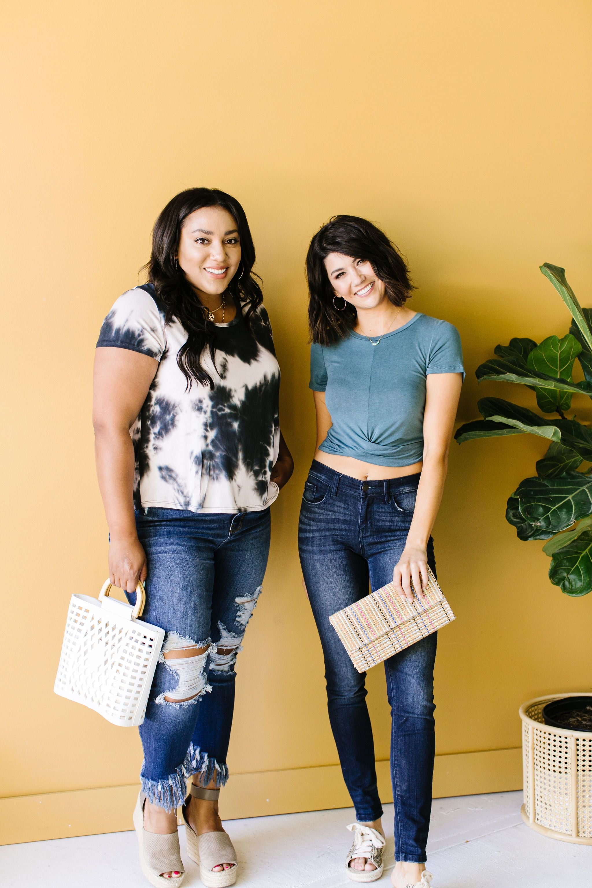 Black Galaxy Tie Dye Top