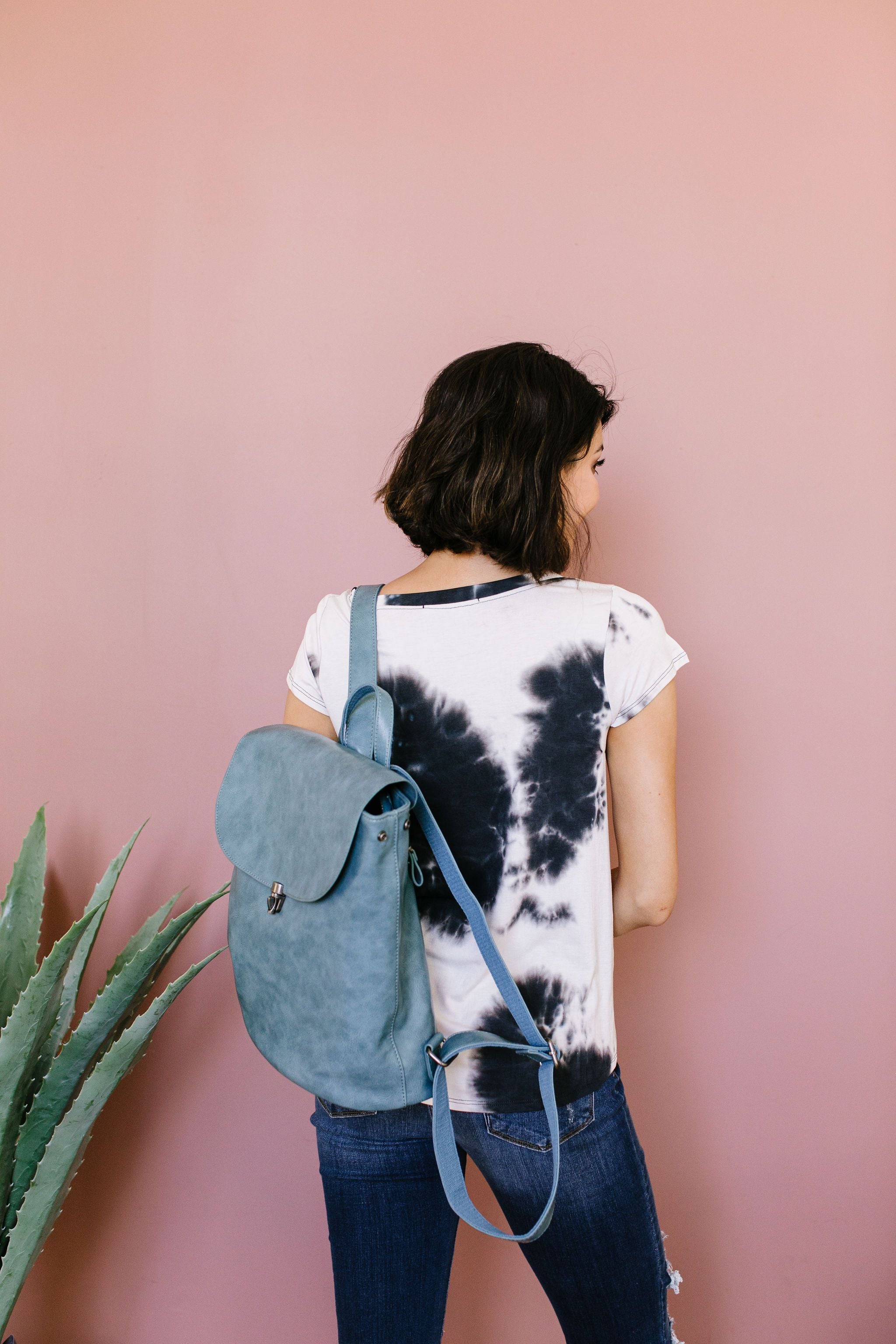 Black Galaxy Tie Dye Top