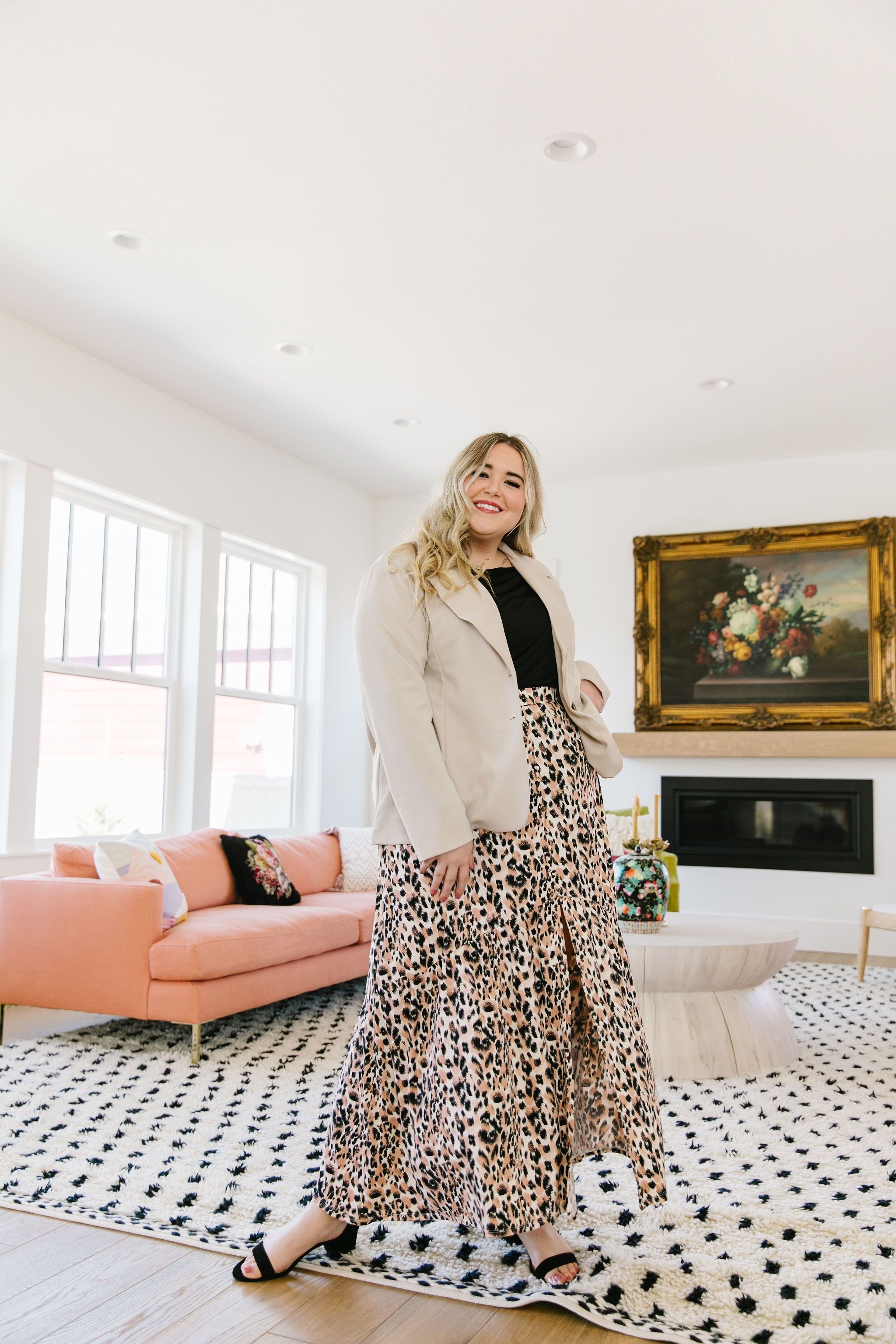 Blaze Of Glory Blazer In Taupe