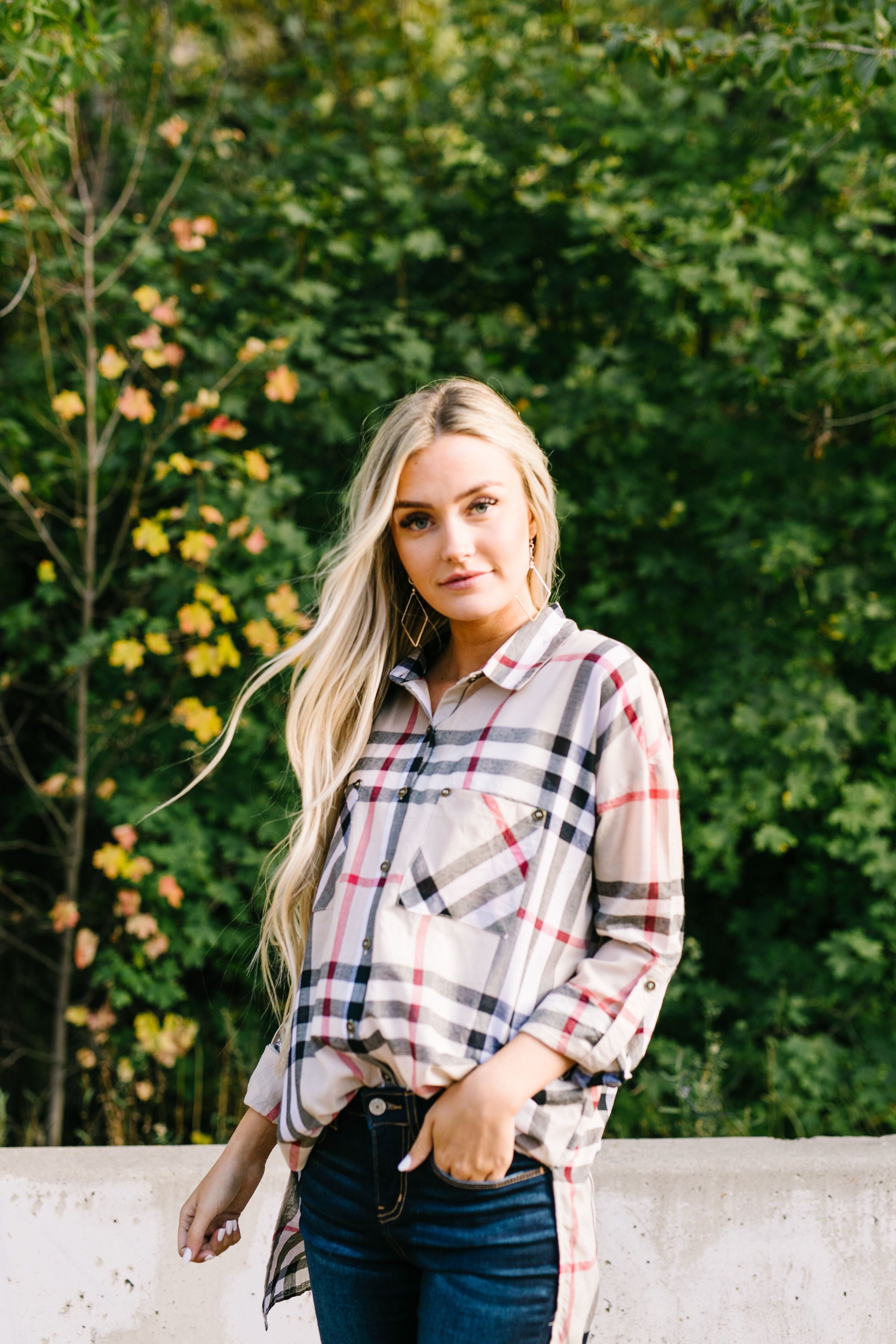 Brilliant Bristol Plaid Button-Down - ALL SALES FINAL