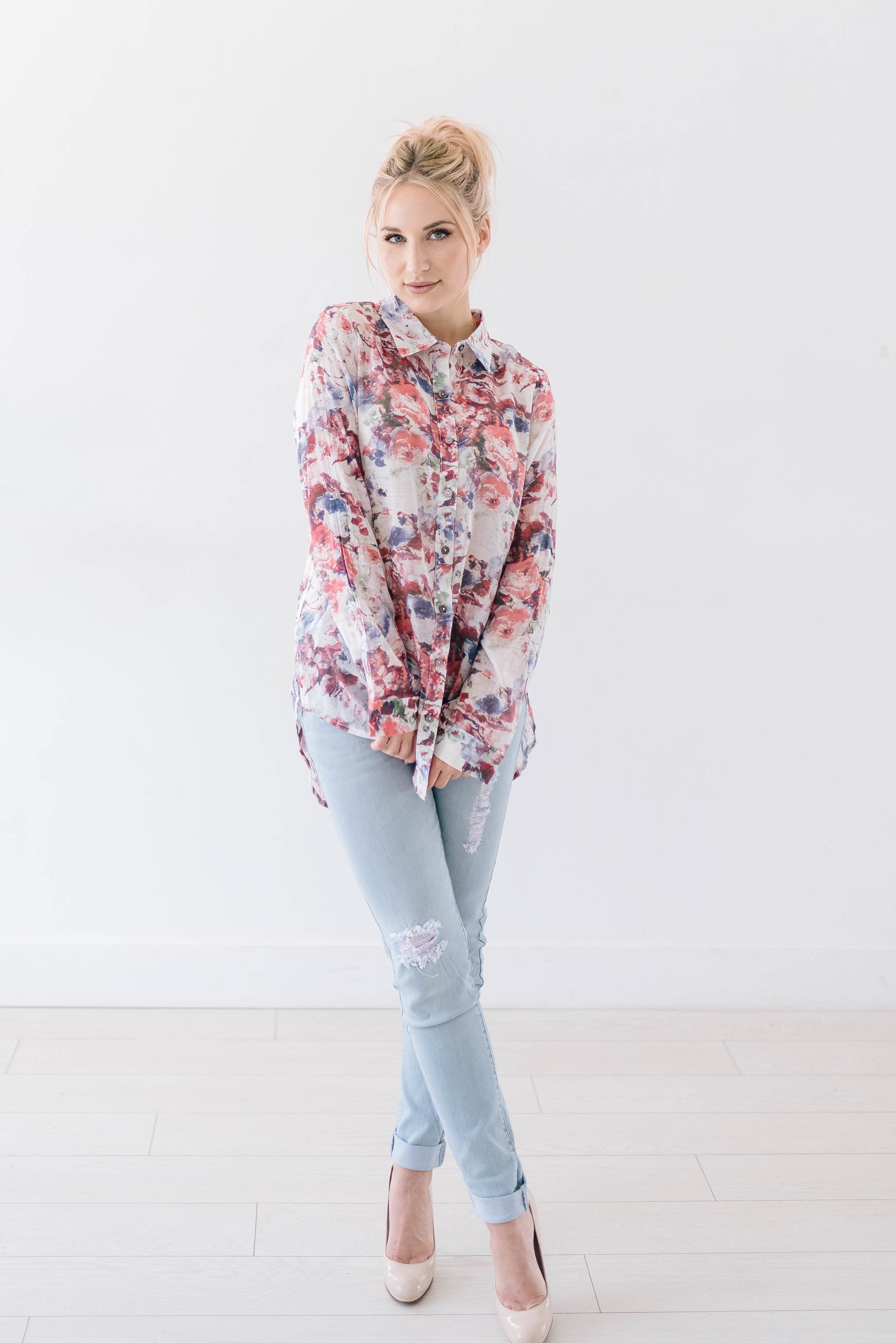 Bryant Blossoms Blouse