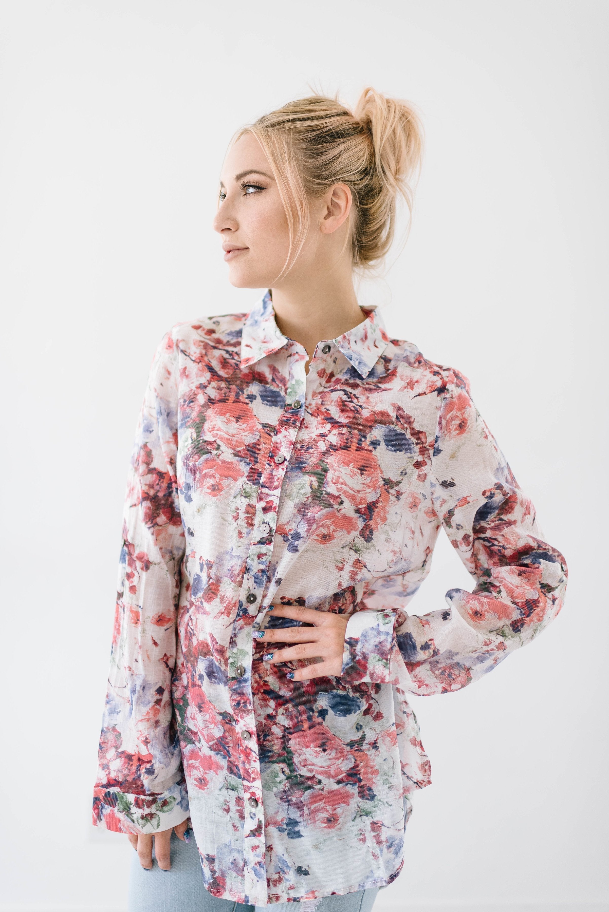 Bryant Blossoms Blouse