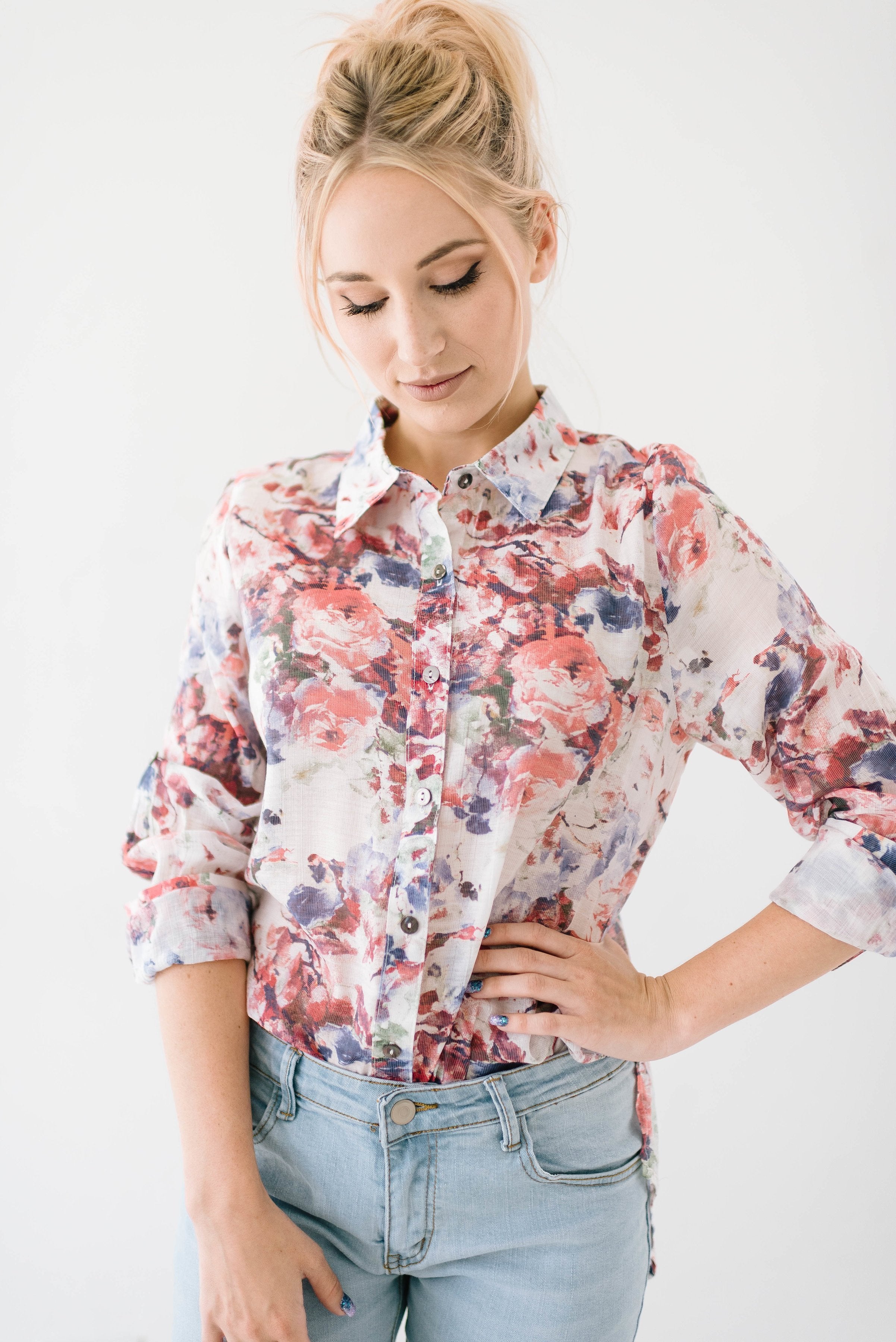 Bryant Blossoms Blouse