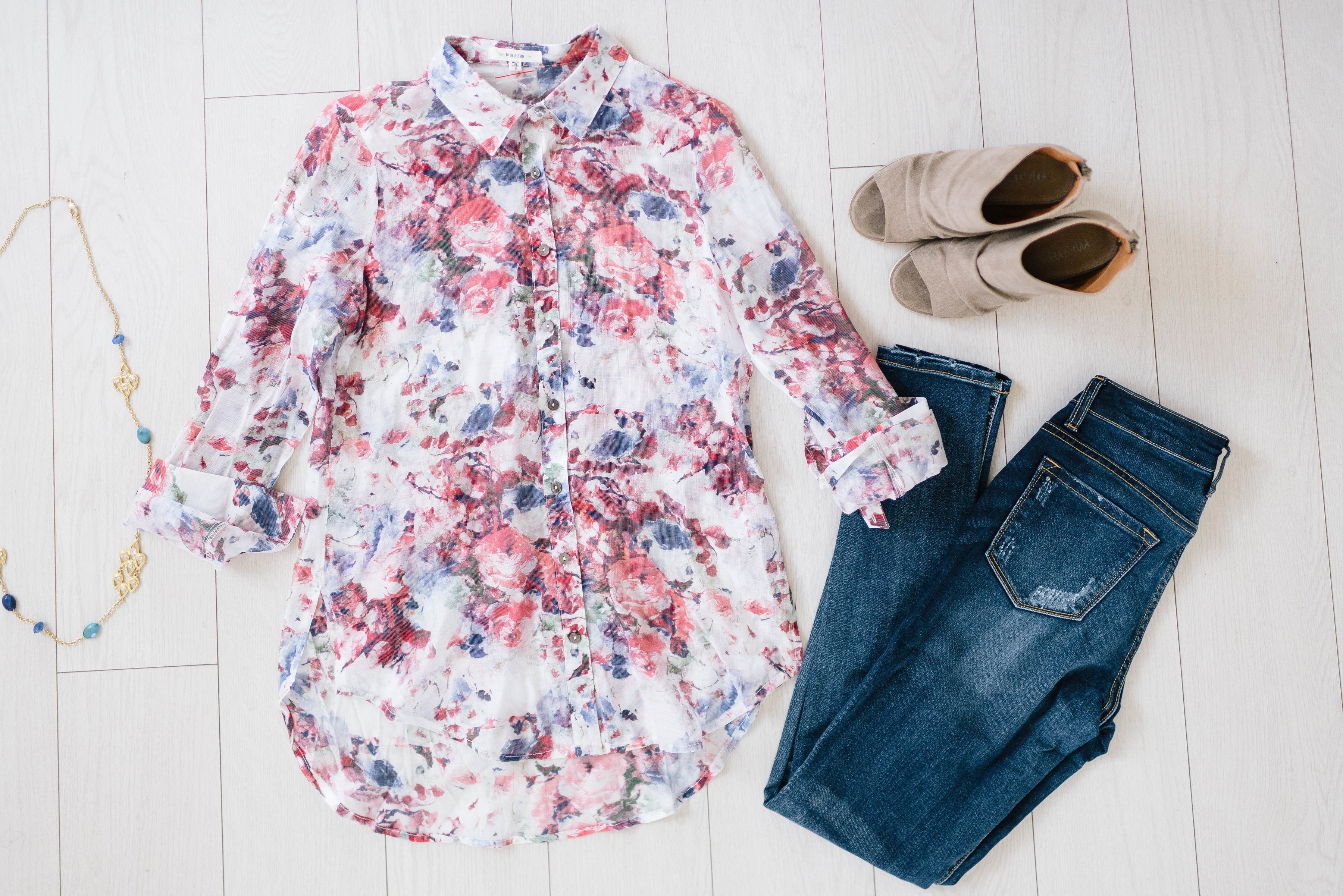 Bryant Blossoms Blouse