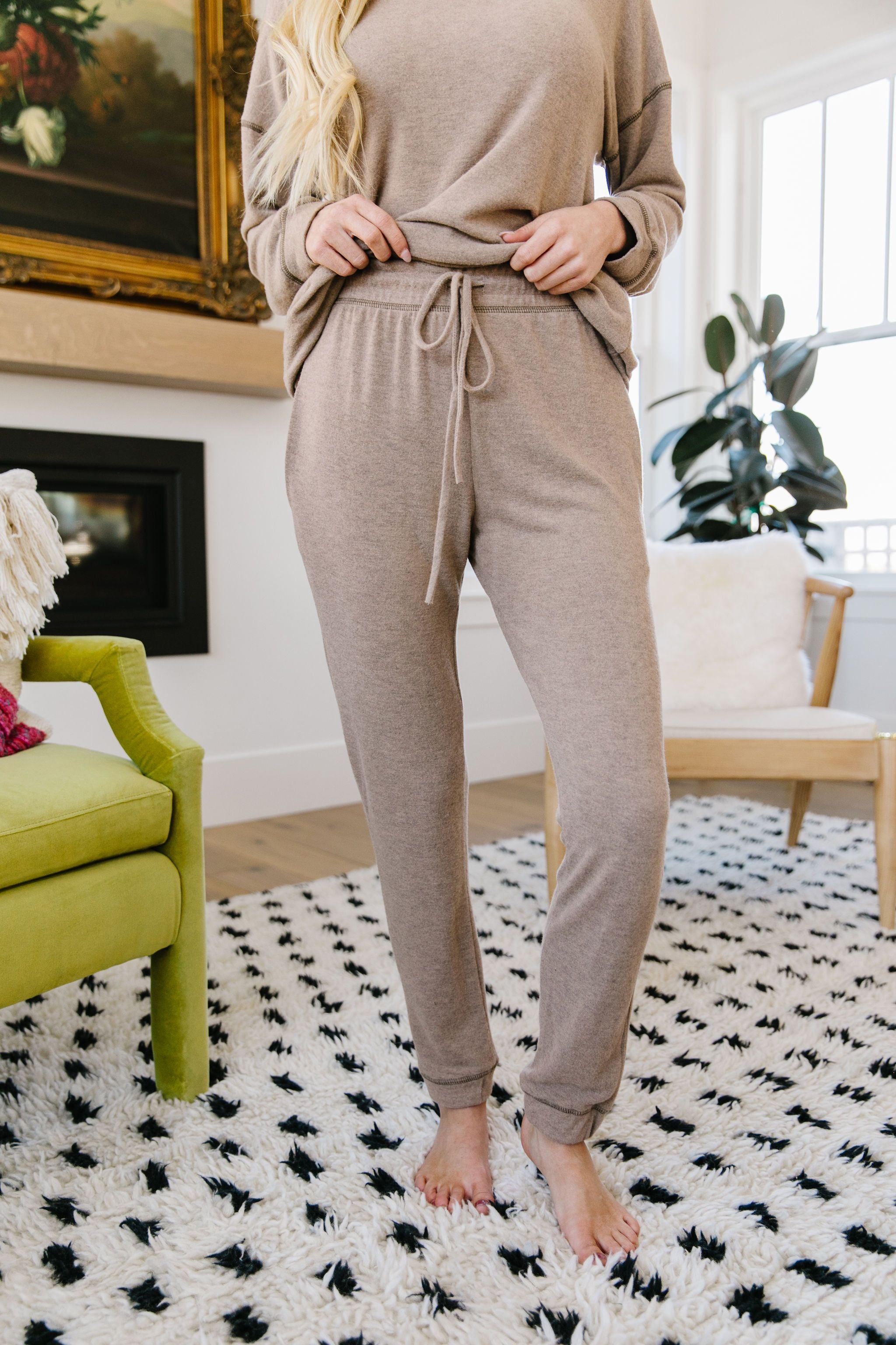 Camel Manhattan Loft Soft Joggers