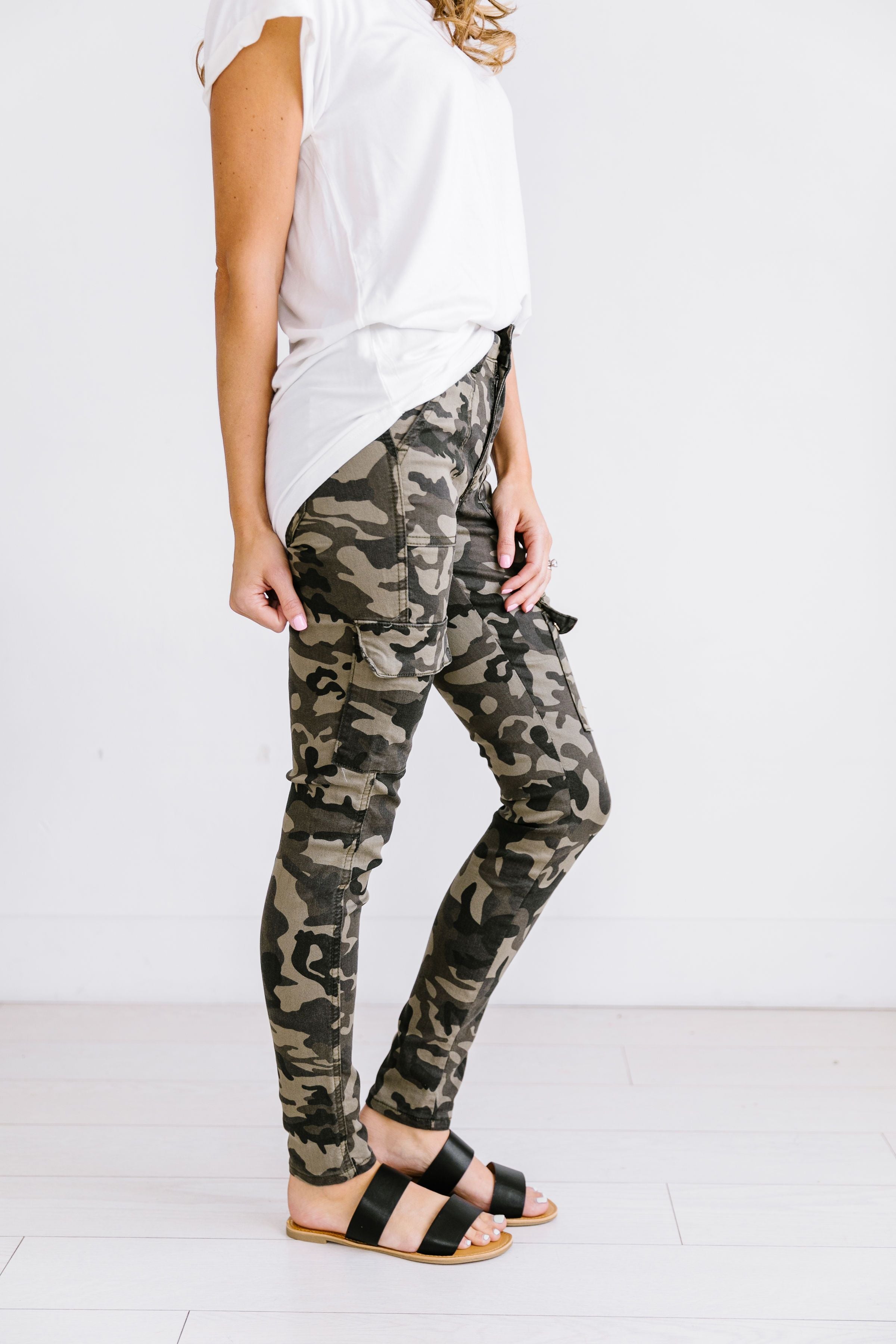 Camo Cargo Jeans