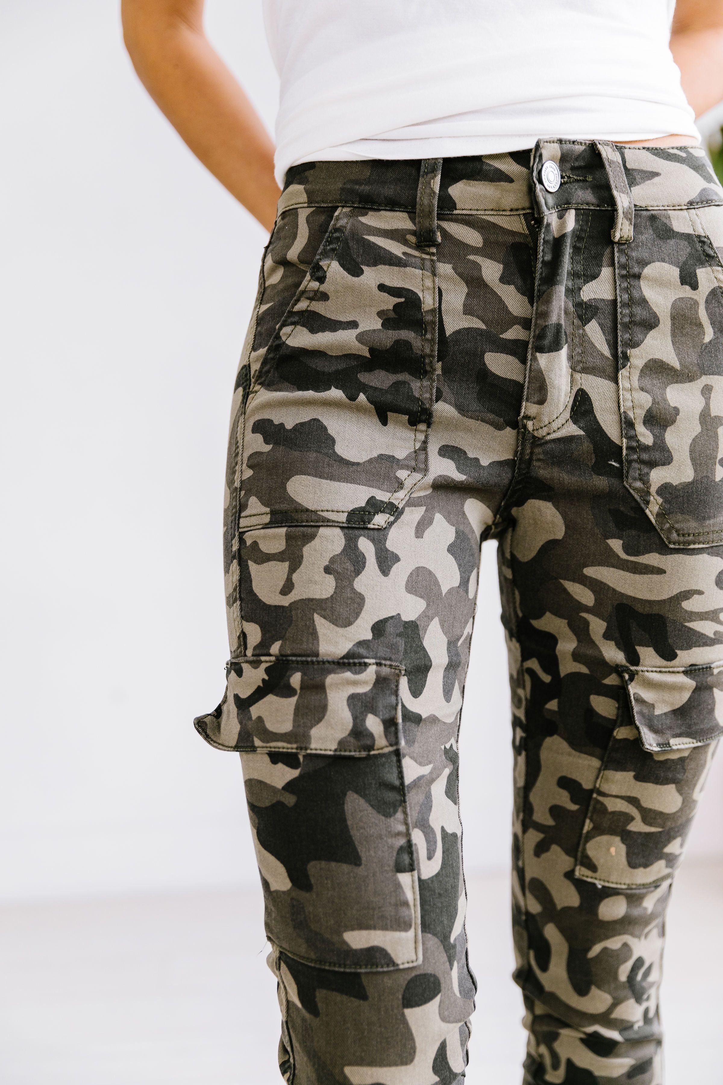Camo Cargo Jeans