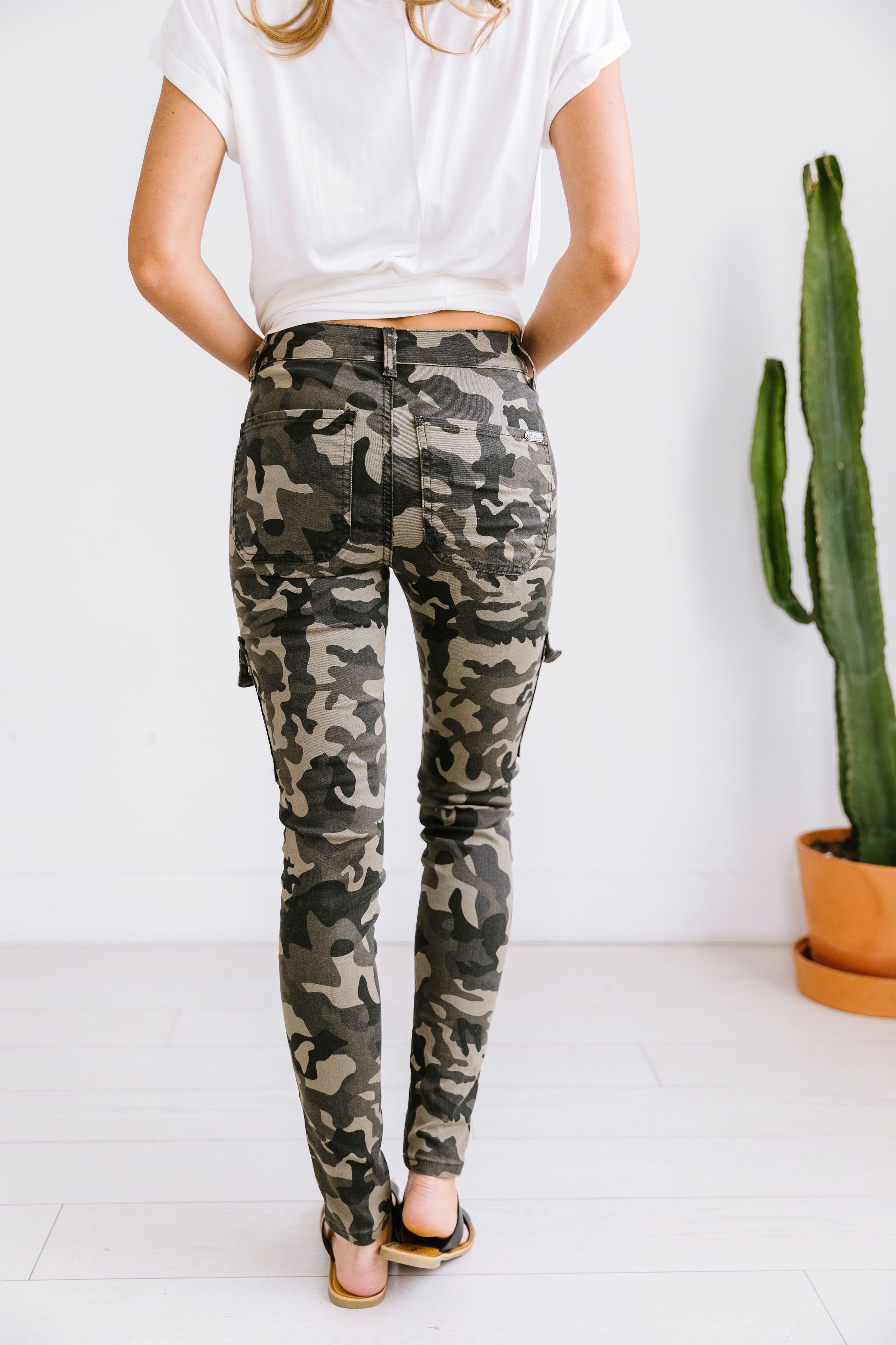 Camo Cargo Jeans