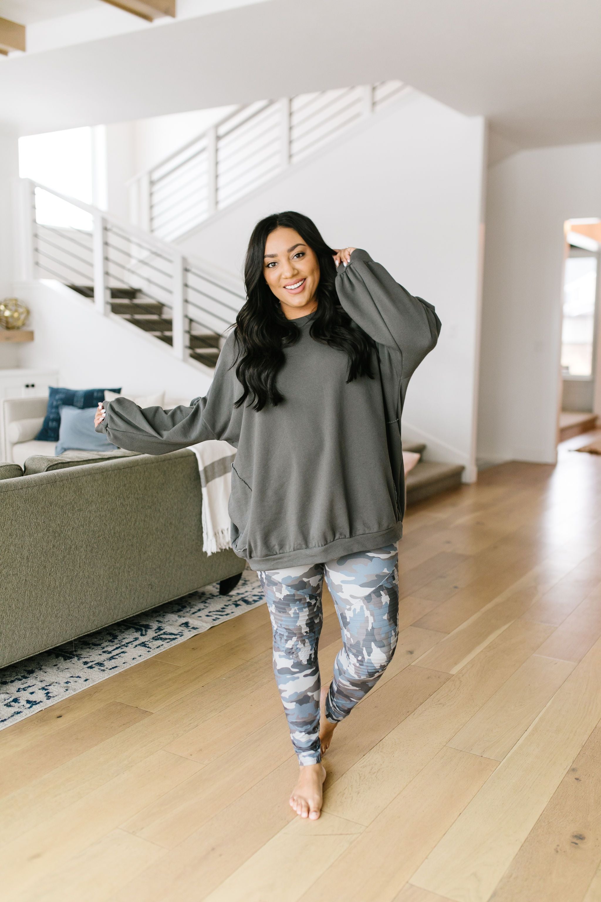 Camouflage Moto Leggings