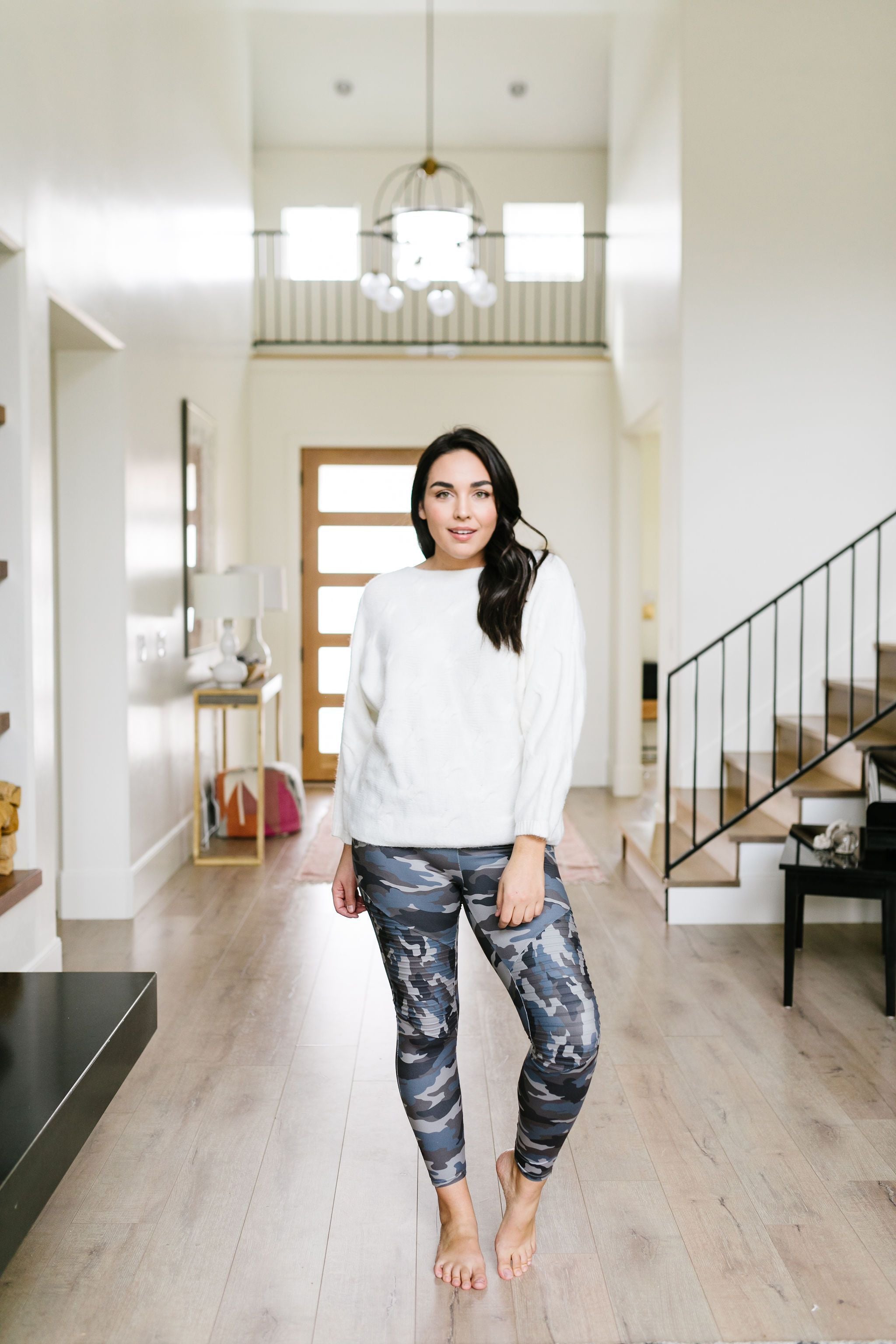 Camouflage Moto Leggings