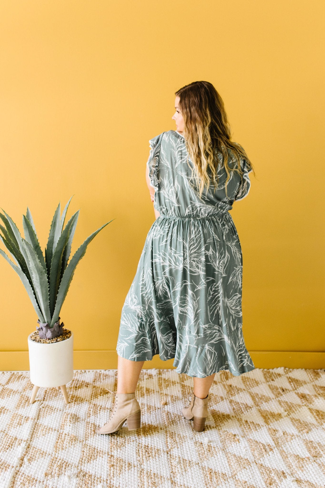 Can't Leave It Alone Midi Dress
