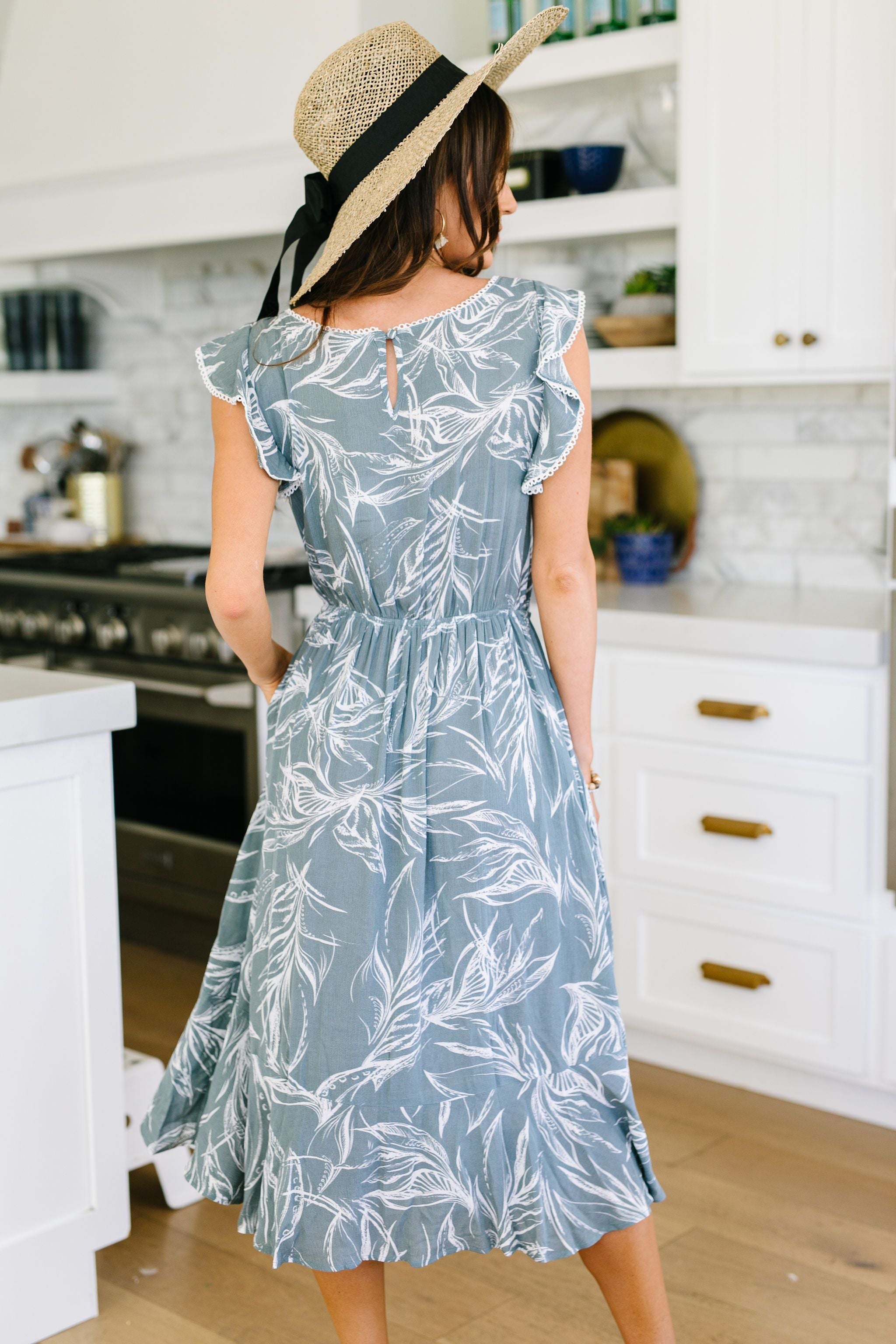 Can't Leave It Alone Midi Dress